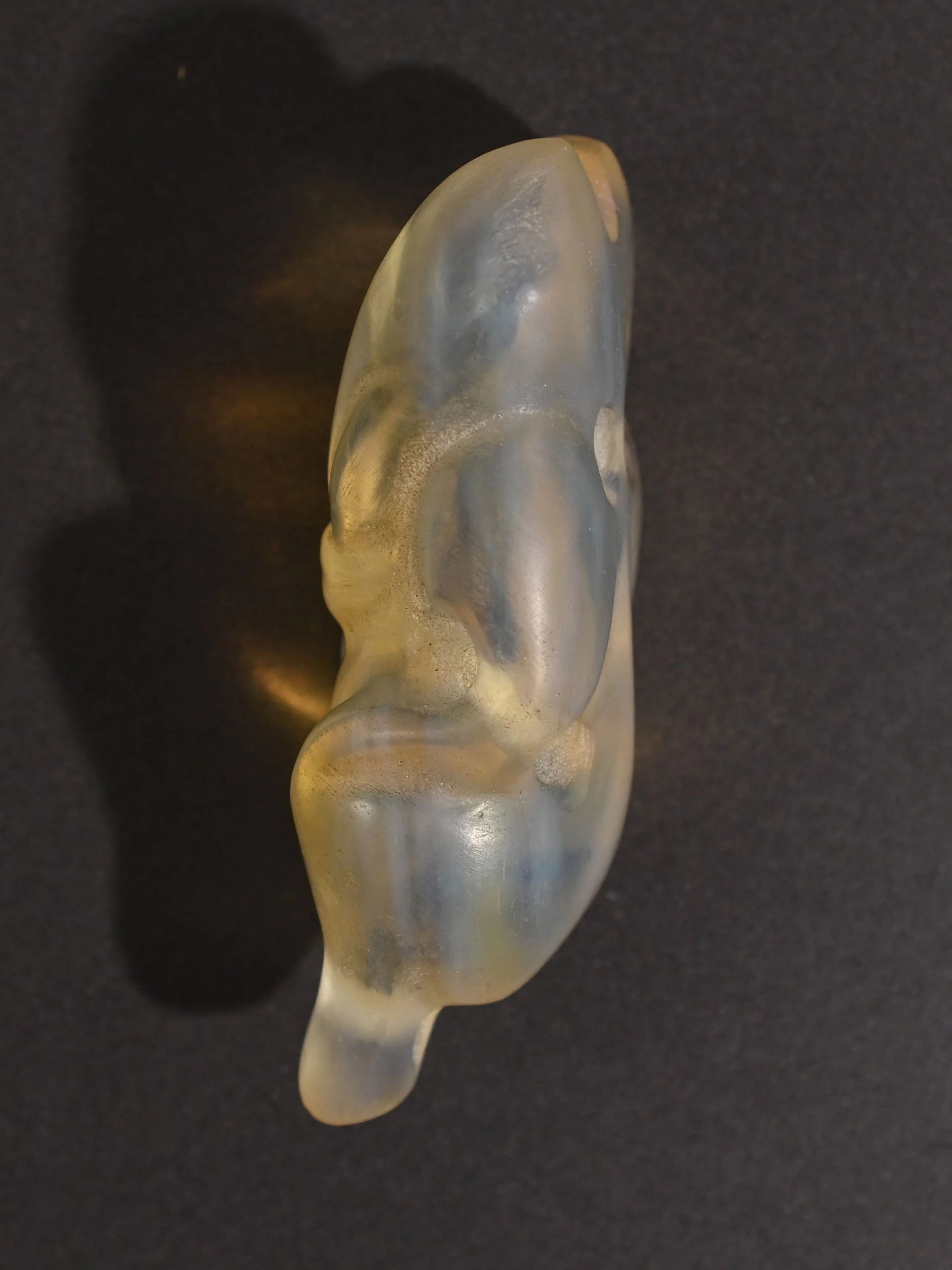 Hongshan Opal - Shamanistic Seated Figure - Image 34