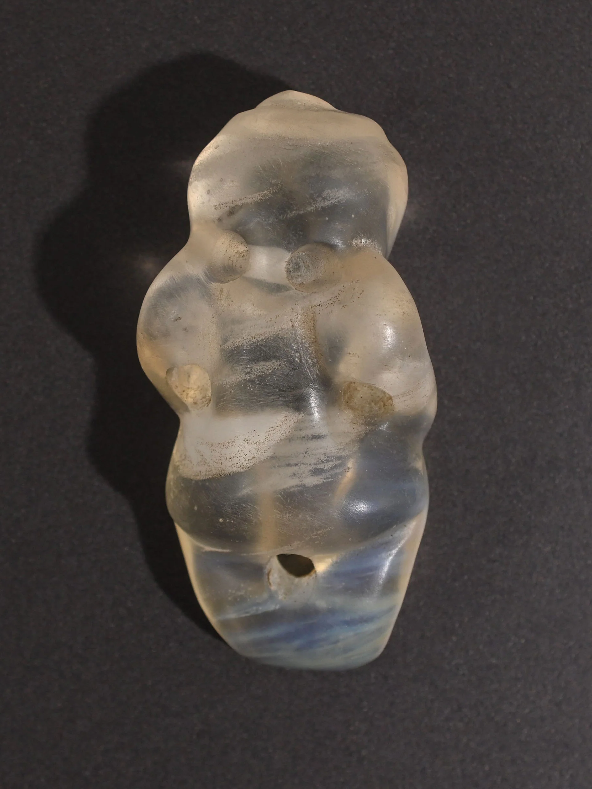Hongshan Opal - Shamanistic Seated Figure - Image 4