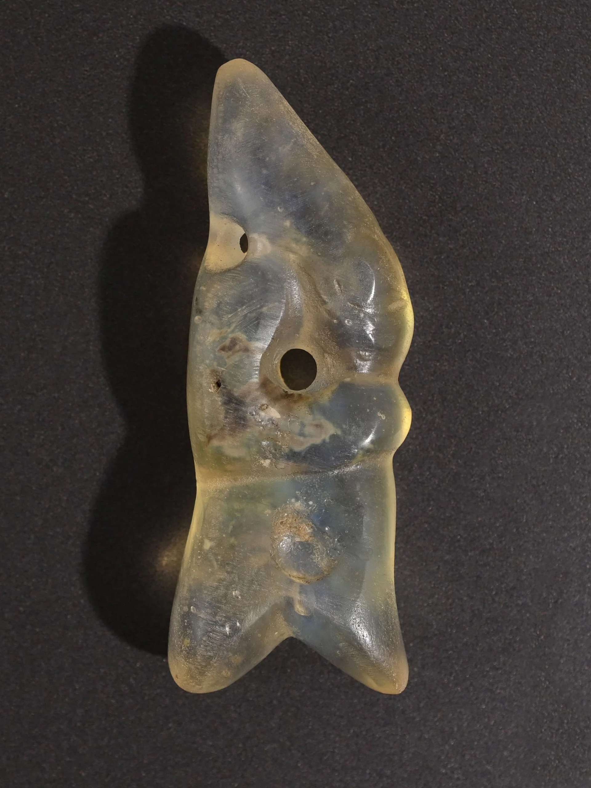 Hongshan Opal - Shamanistic Seated Figure - Image 41