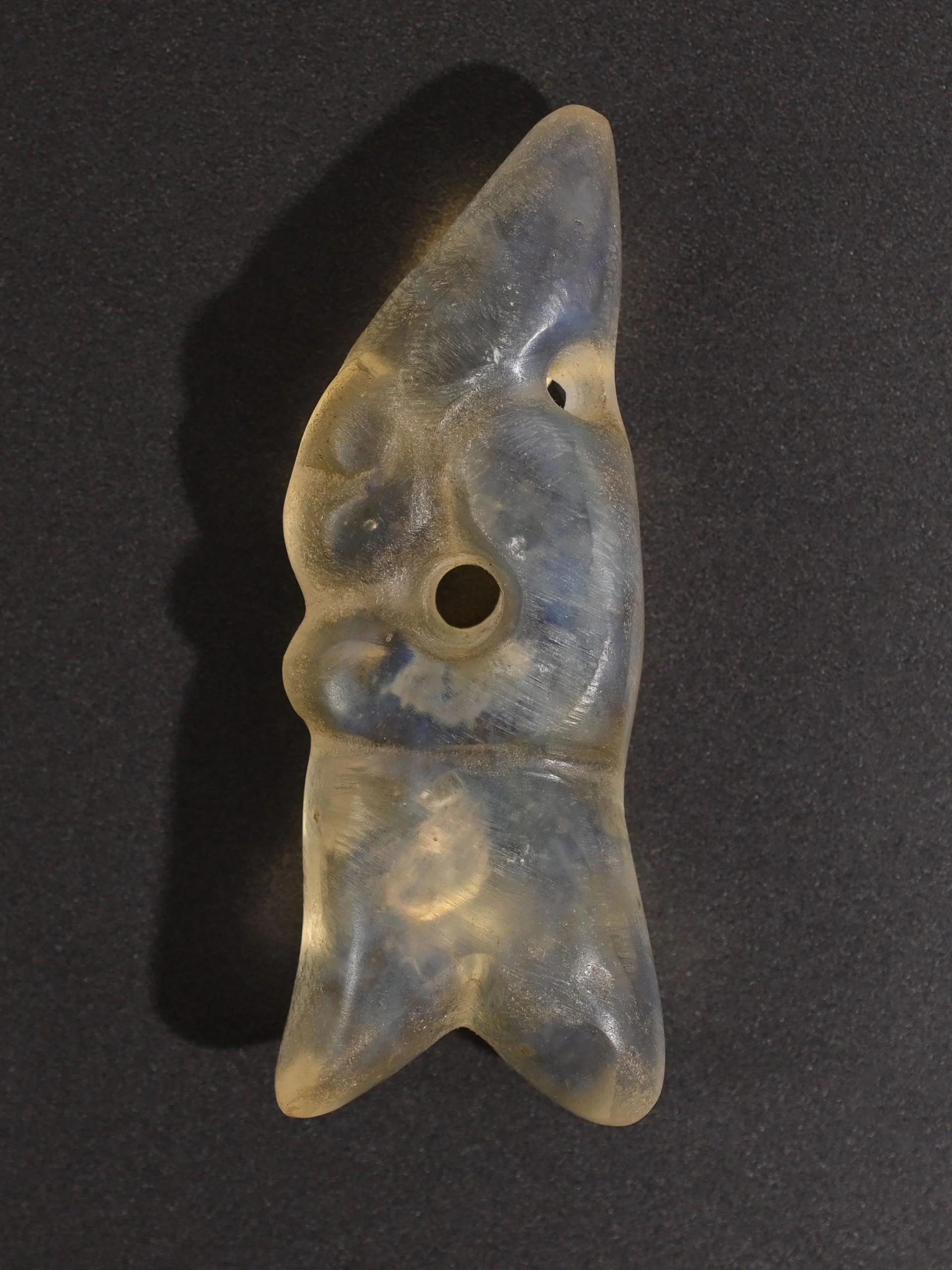 Hongshan Opal - Shamanistic Seated Figure - Image 43