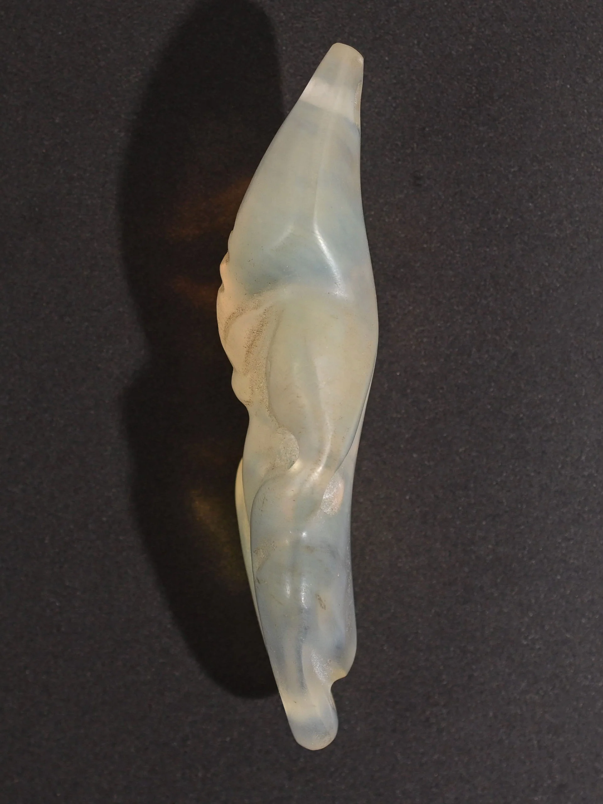 Hongshan Opal - Shamanistic Seated Figure - Image 49