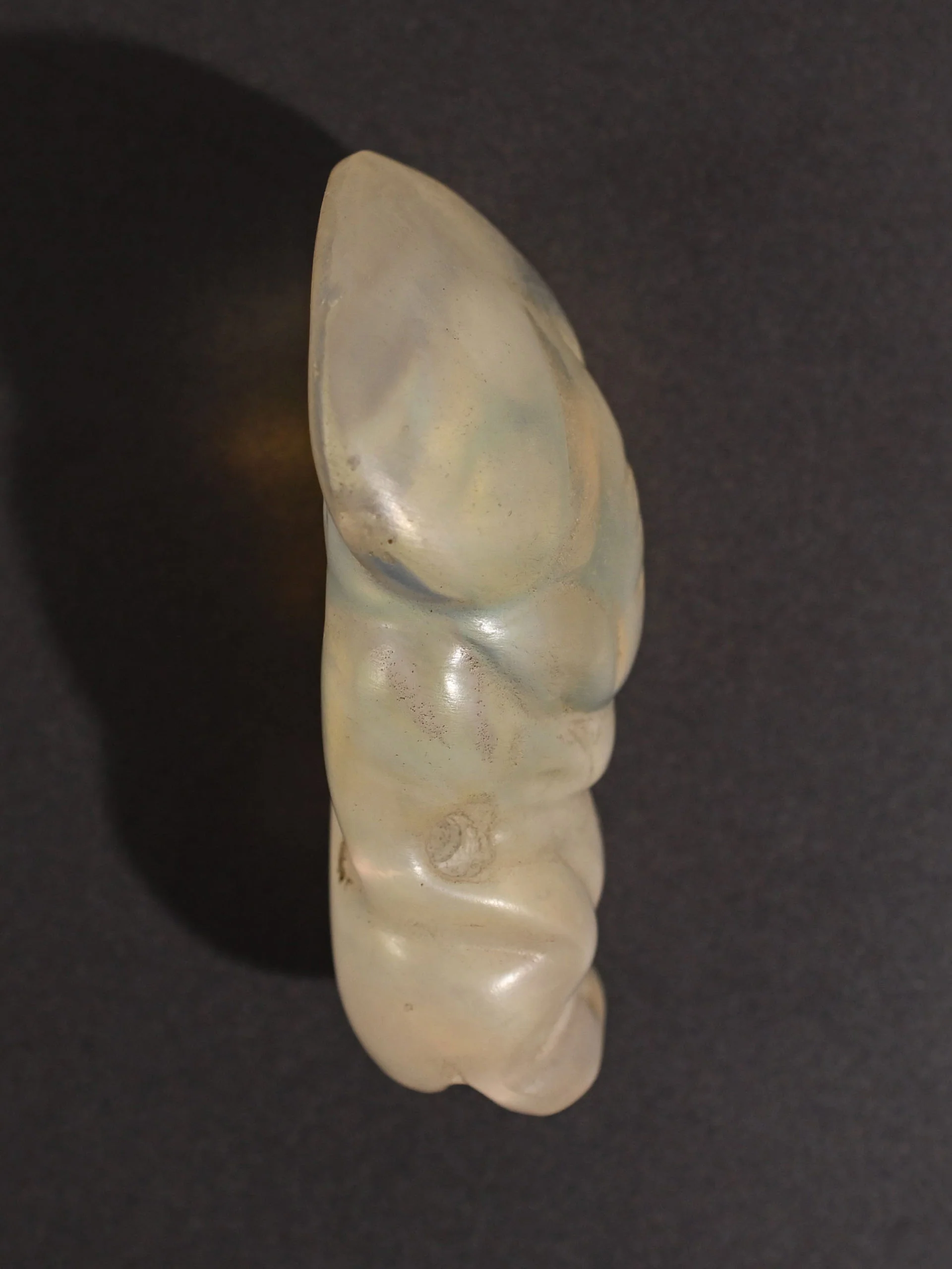 Hongshan Opal - Shamanistic Seated Figure - Image 7