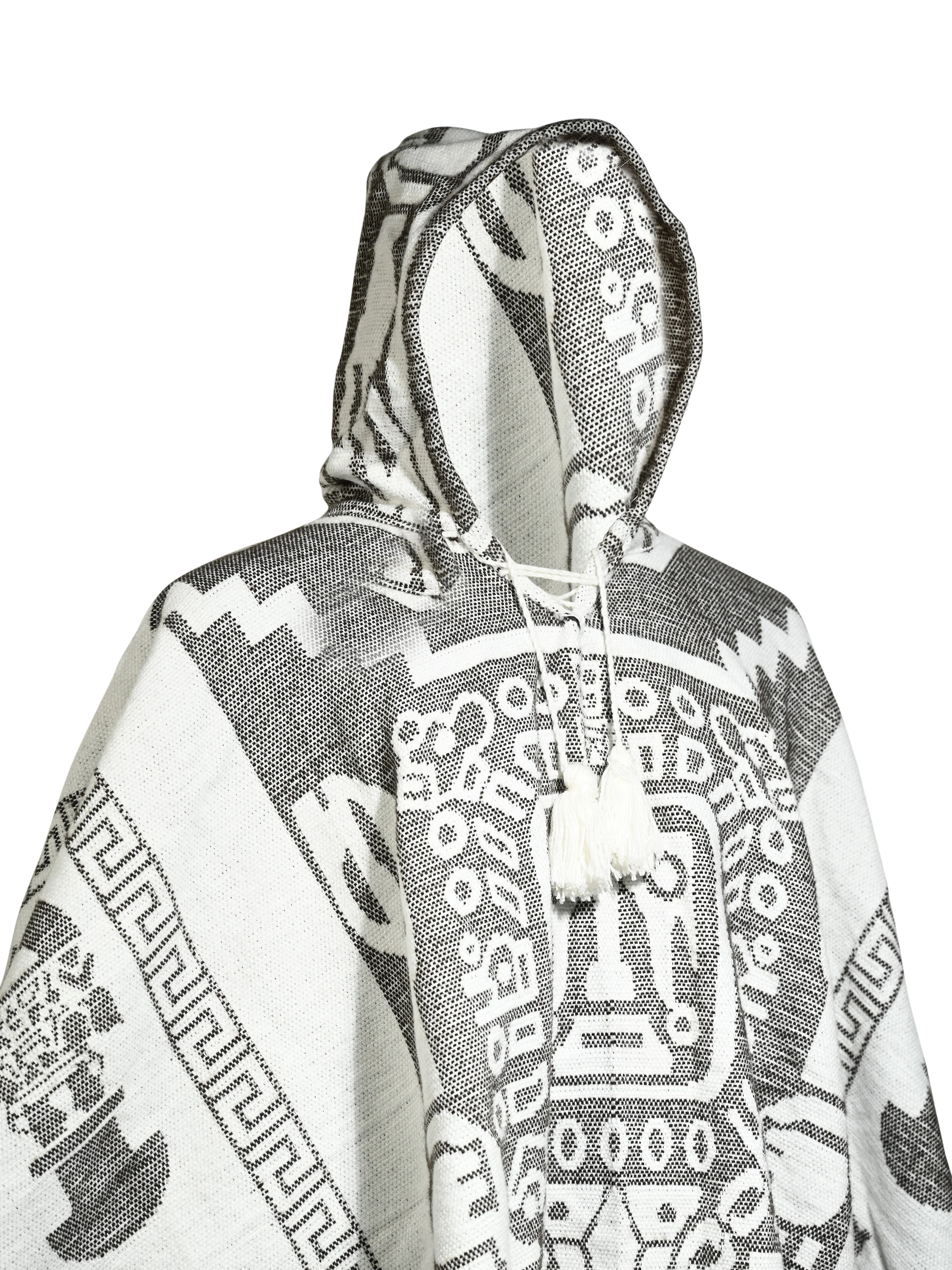 Hooded Artisan Andean Poncho - Puno - Image 19