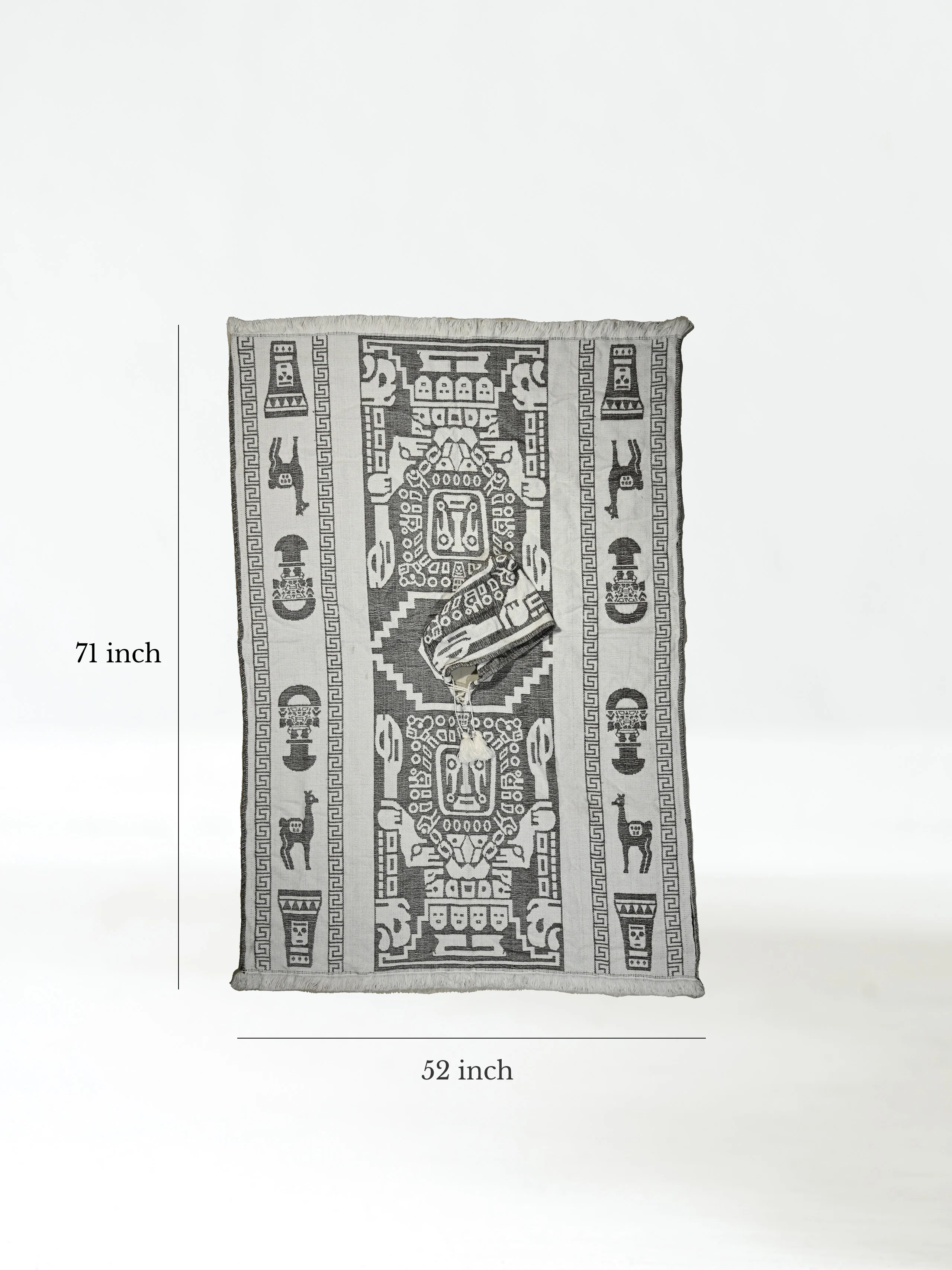 Hooded Artisan Andean Poncho - Puno - Image 20