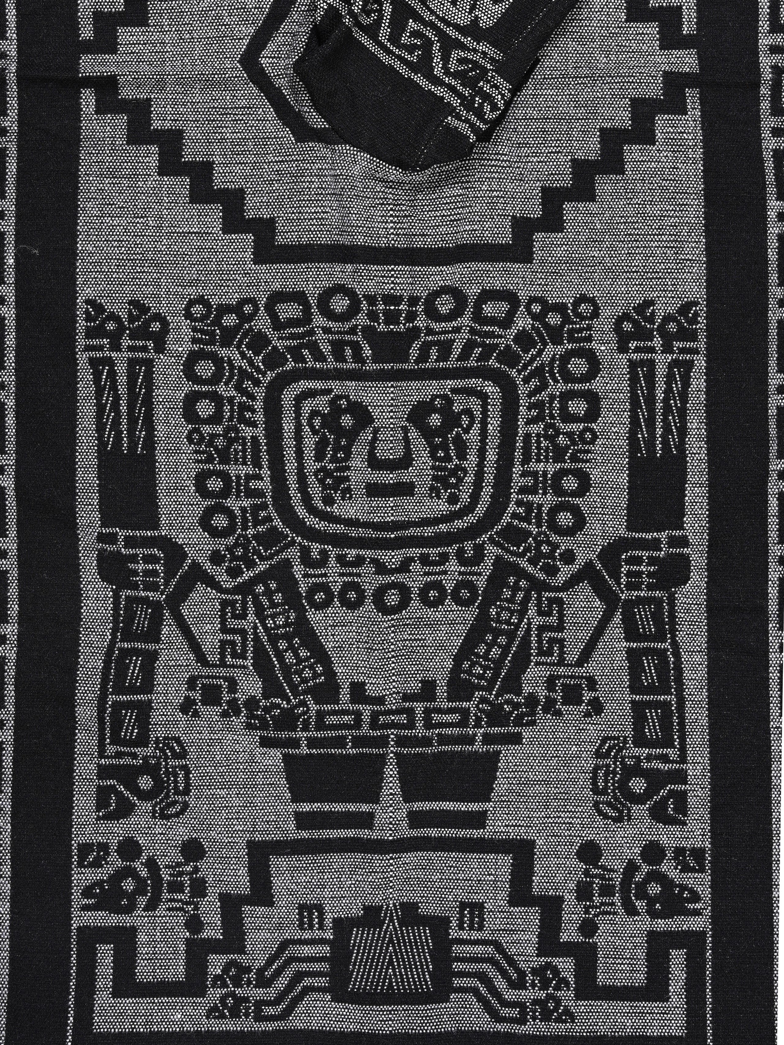 Hooded Artisan Andean Poncho - Puno - Image 23