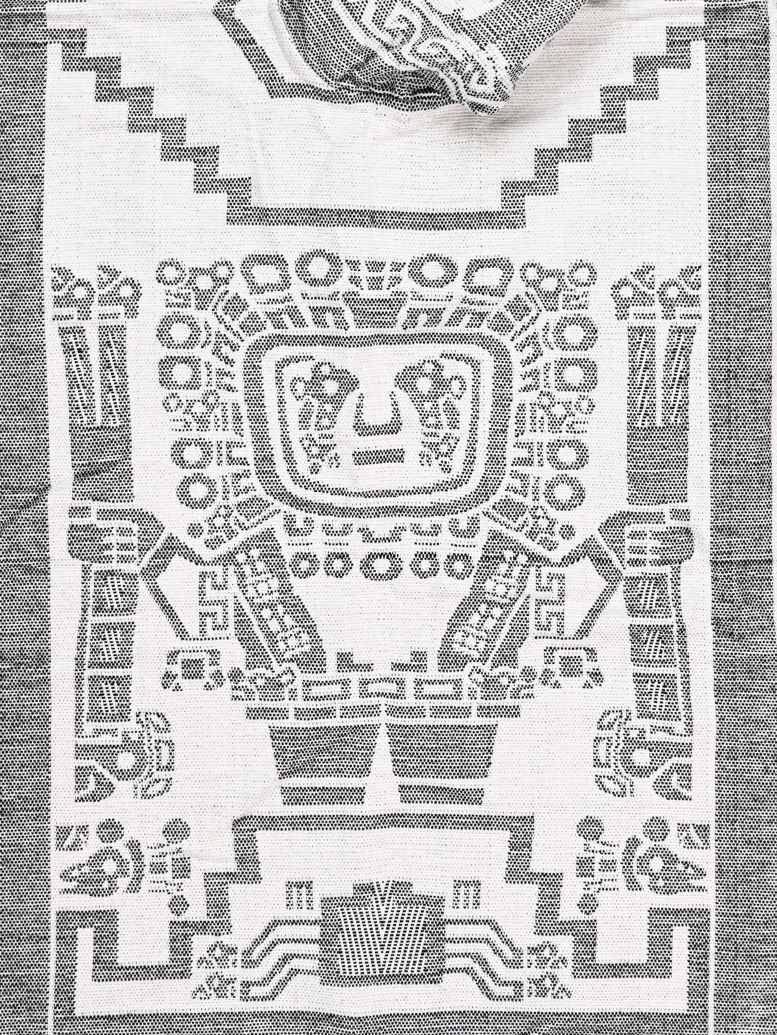 Hooded Artisan Andean Poncho - Puno - Image 27