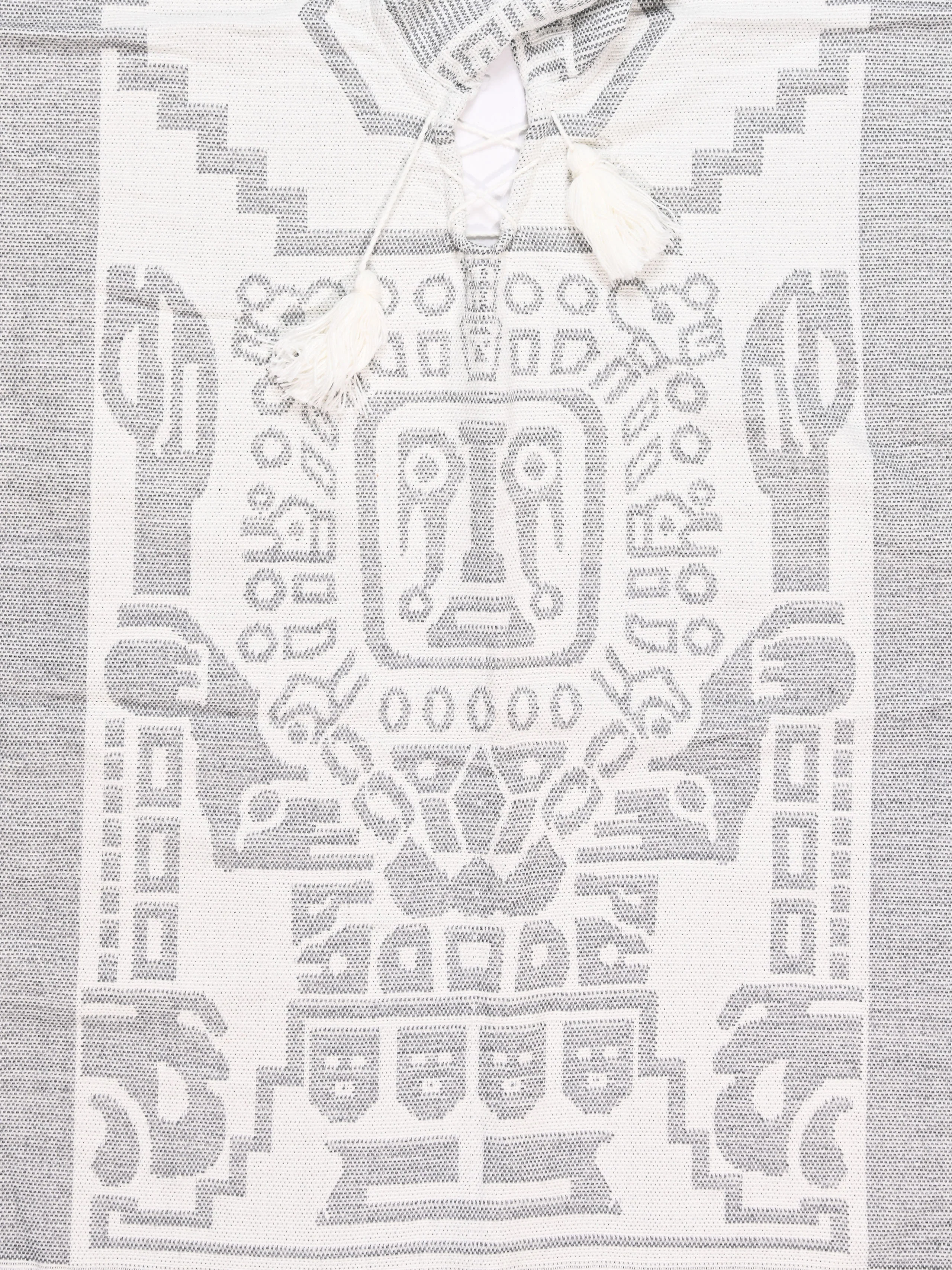 Hooded Artisan Andean Poncho - Puno - Image 31