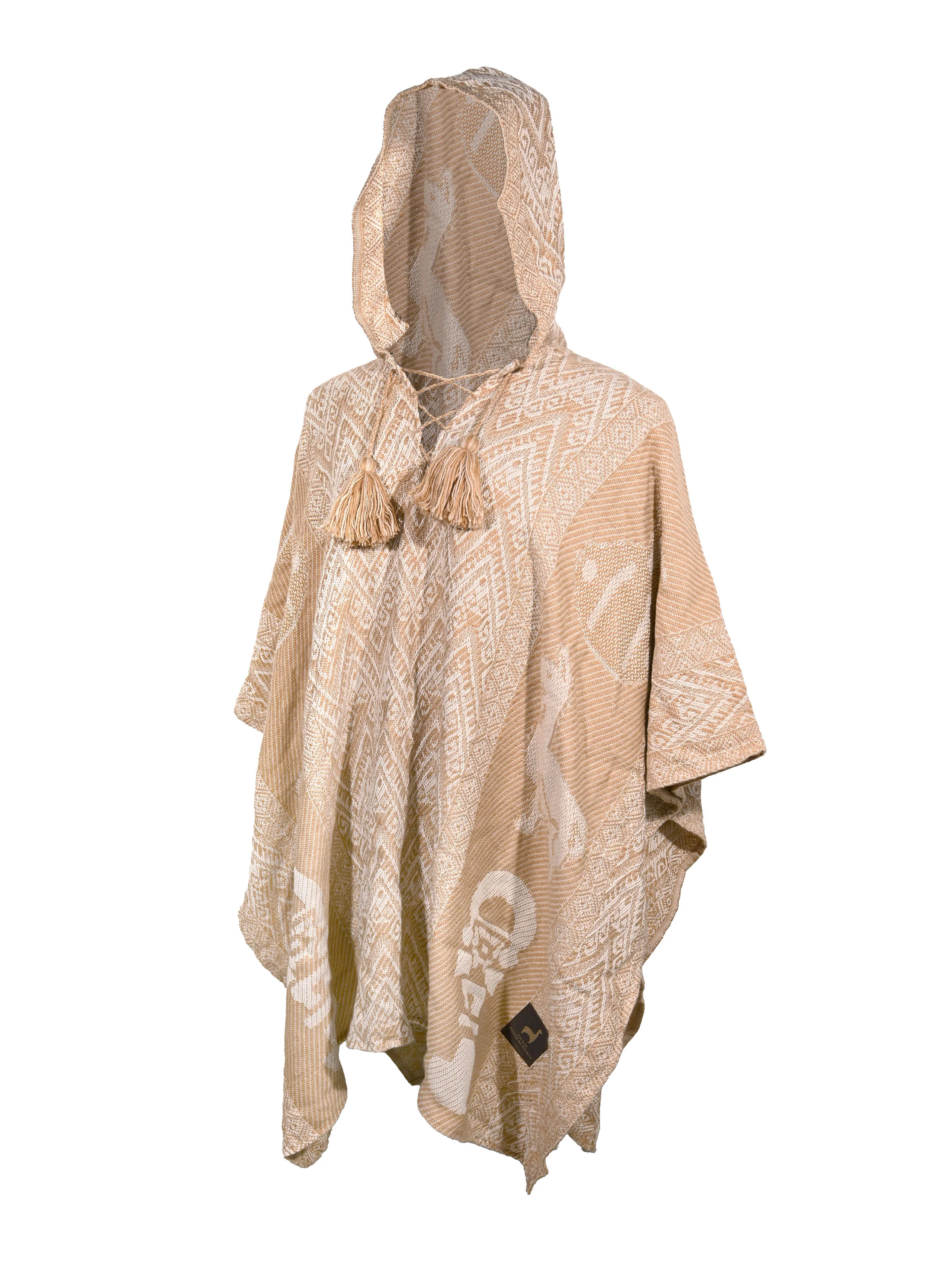 Hooded Peruvian Poncho - Urubamba - Image 12