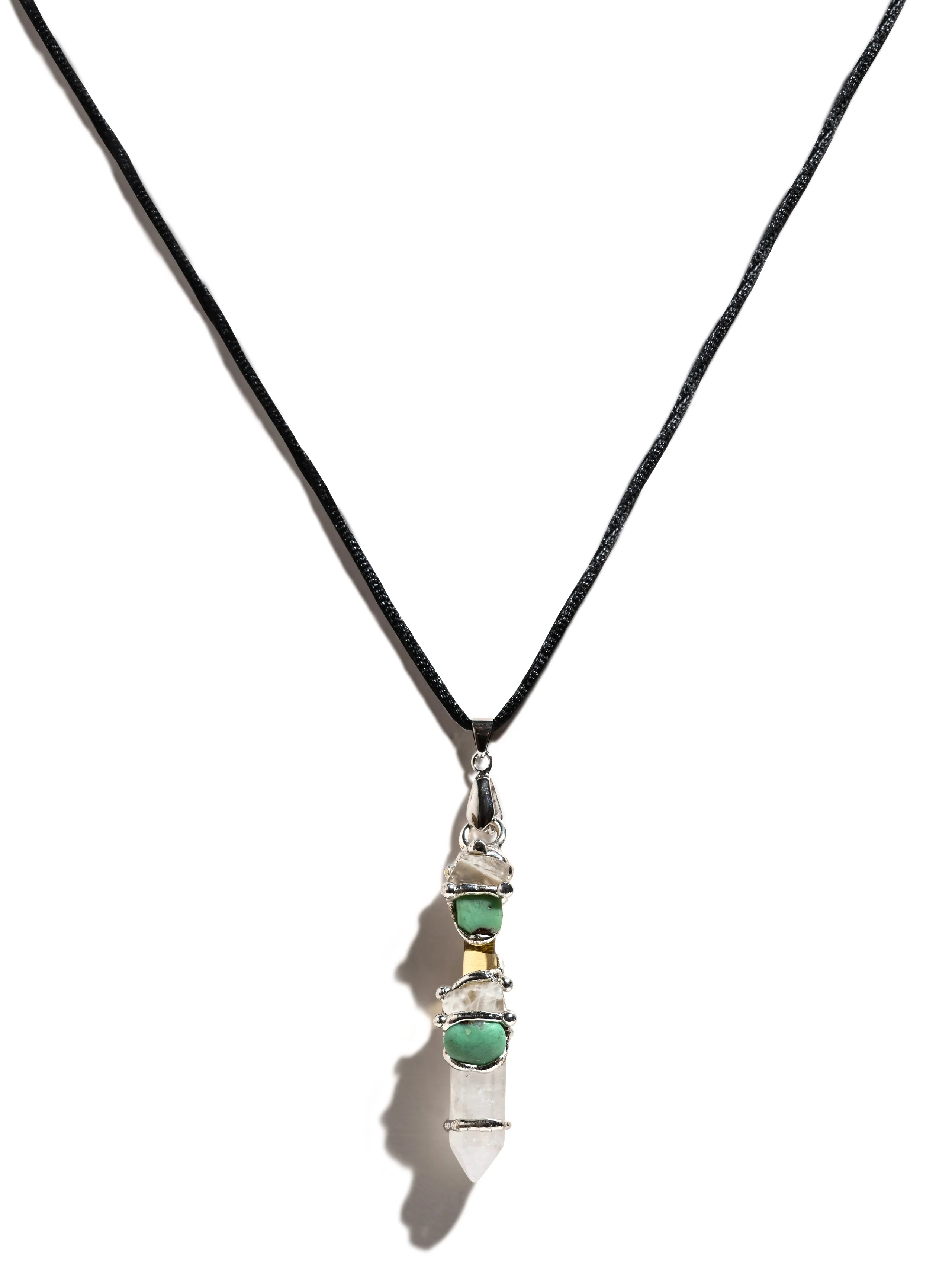 Hope Baby Wand Gemstone Pendant