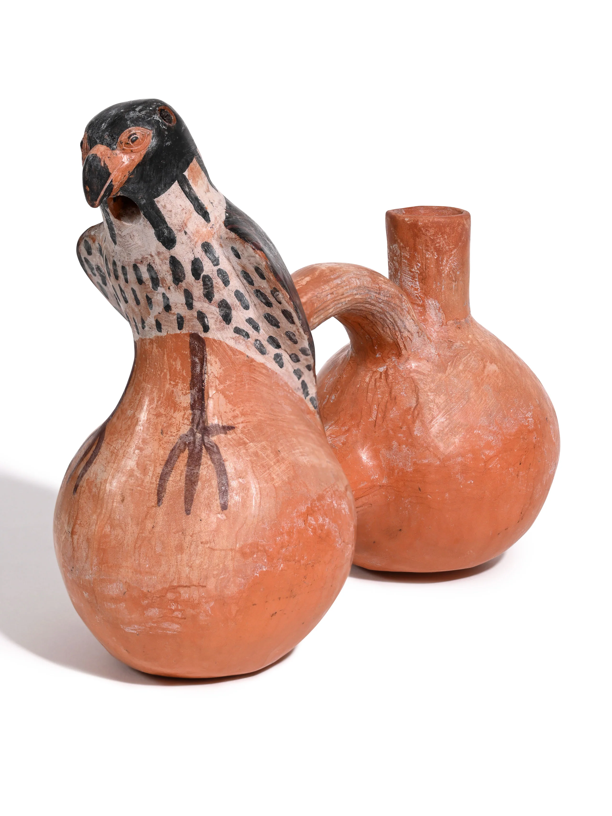 Huaco Silbador-Peruvian Whistling Vessel - Kestrel - Image 10