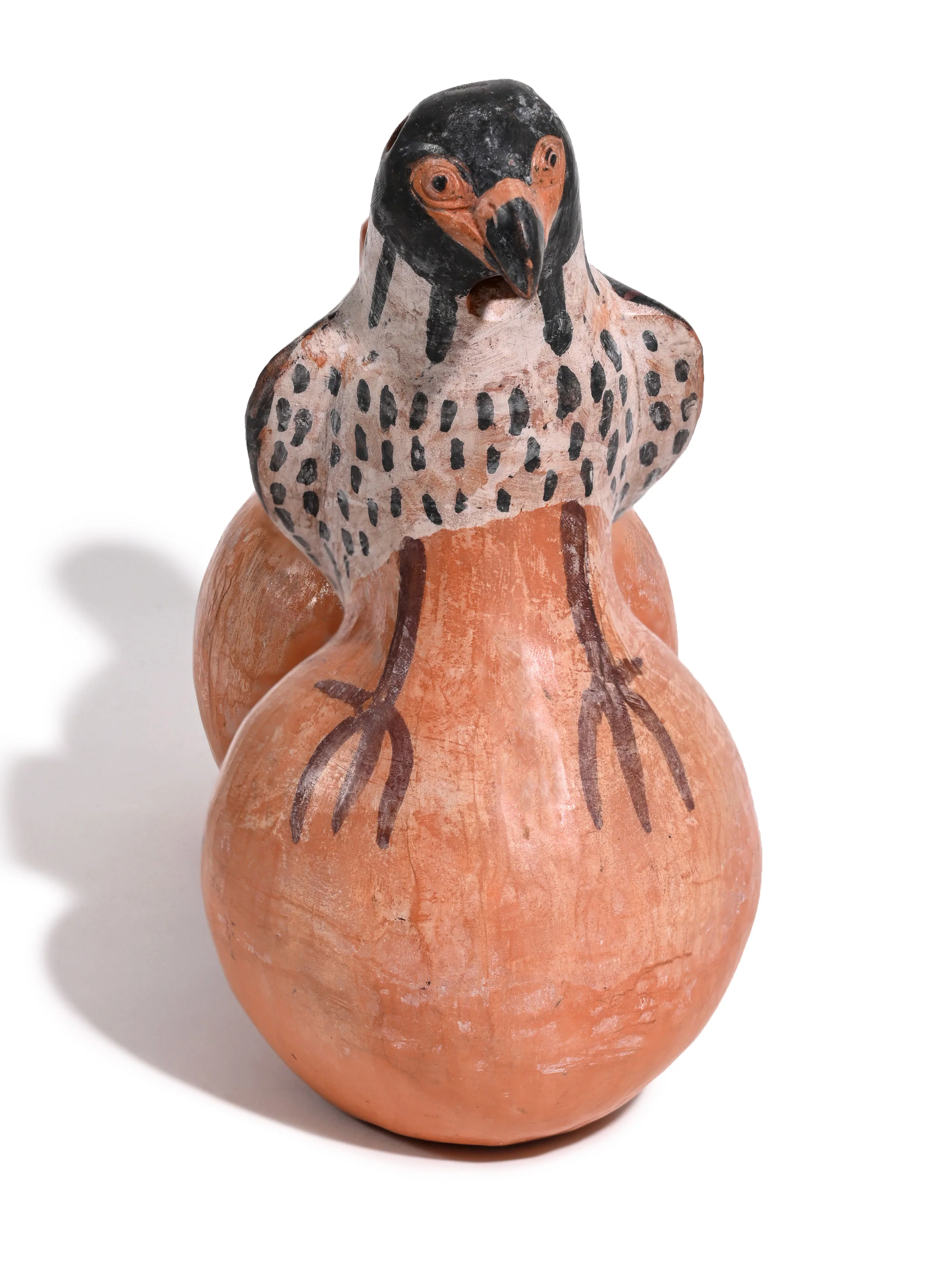 Huaco Silbador-Peruvian Whistling Vessel - Kestrel - Image 11