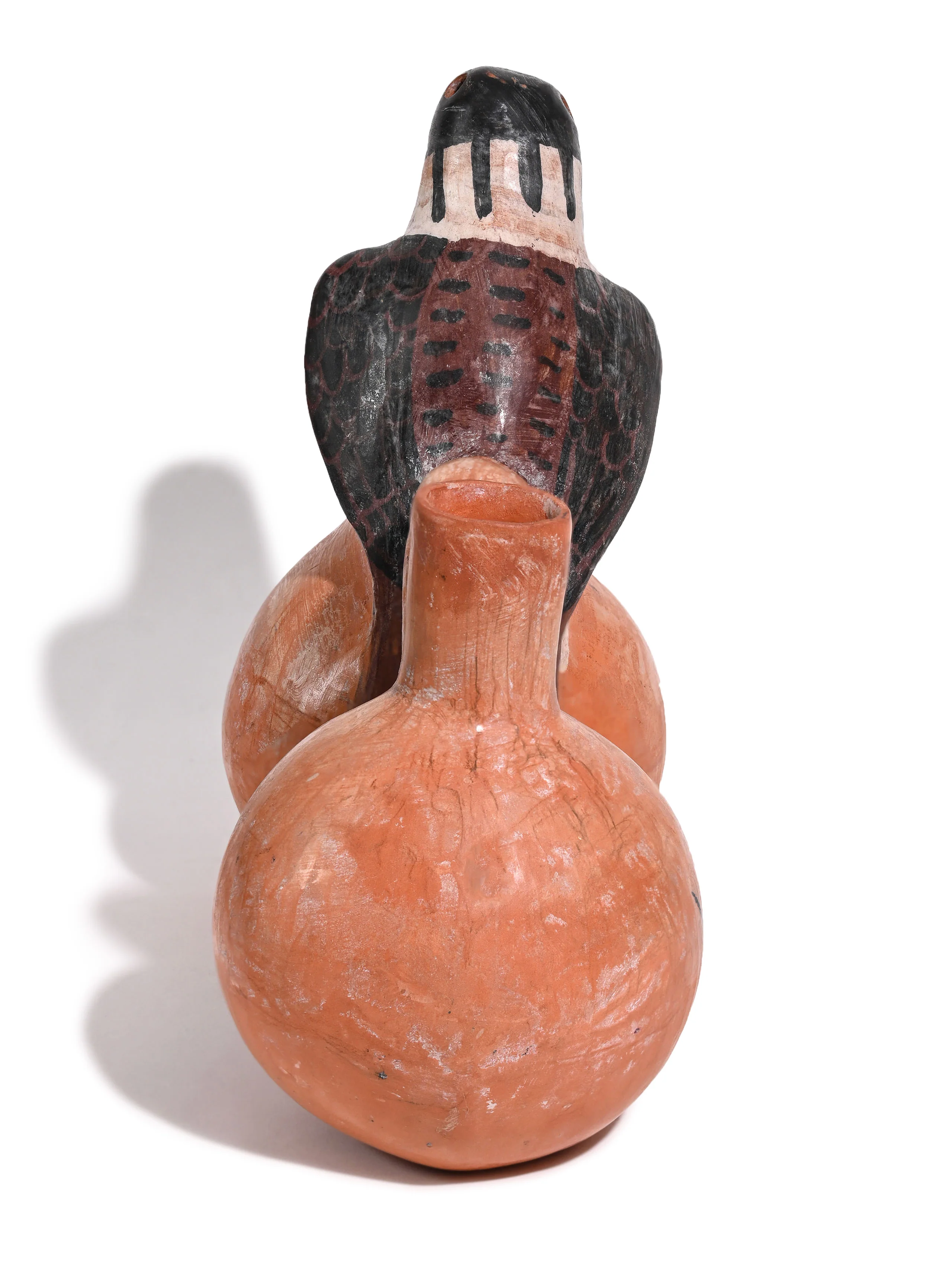 Huaco Silbador-Peruvian Whistling Vessel - Kestrel - Image 12