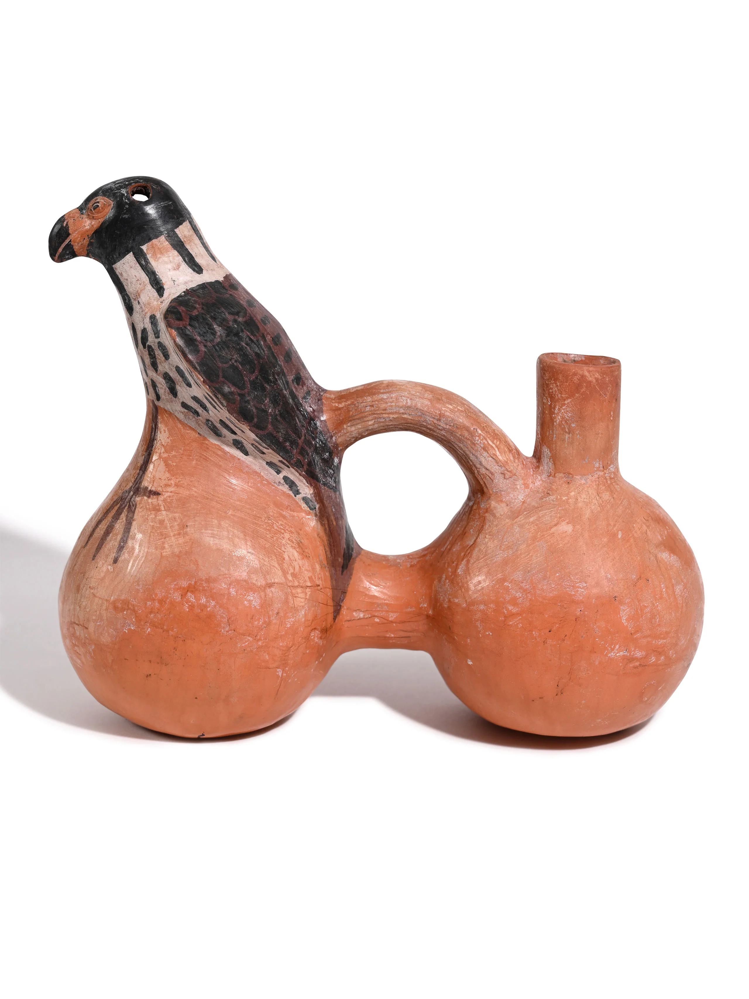 Huaco Silbador-Peruvian Whistling Vessel - Kestrel - Image 14