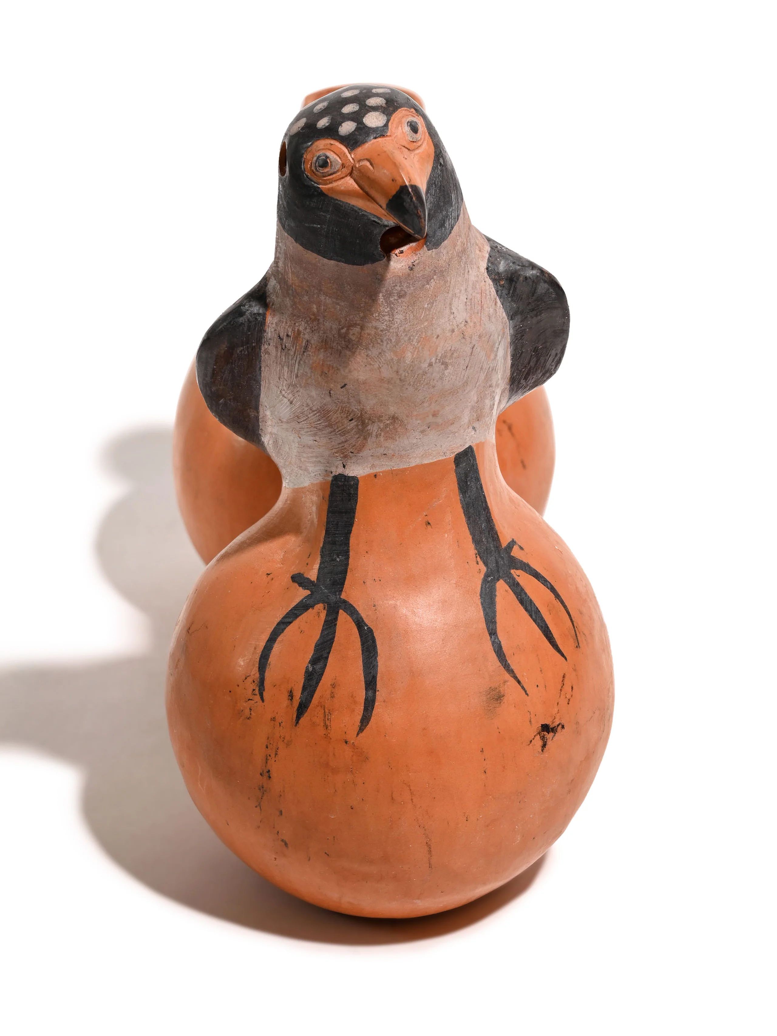 Huaco Silbador-Peruvian Whistling Vessel - Kestrel - Image 7