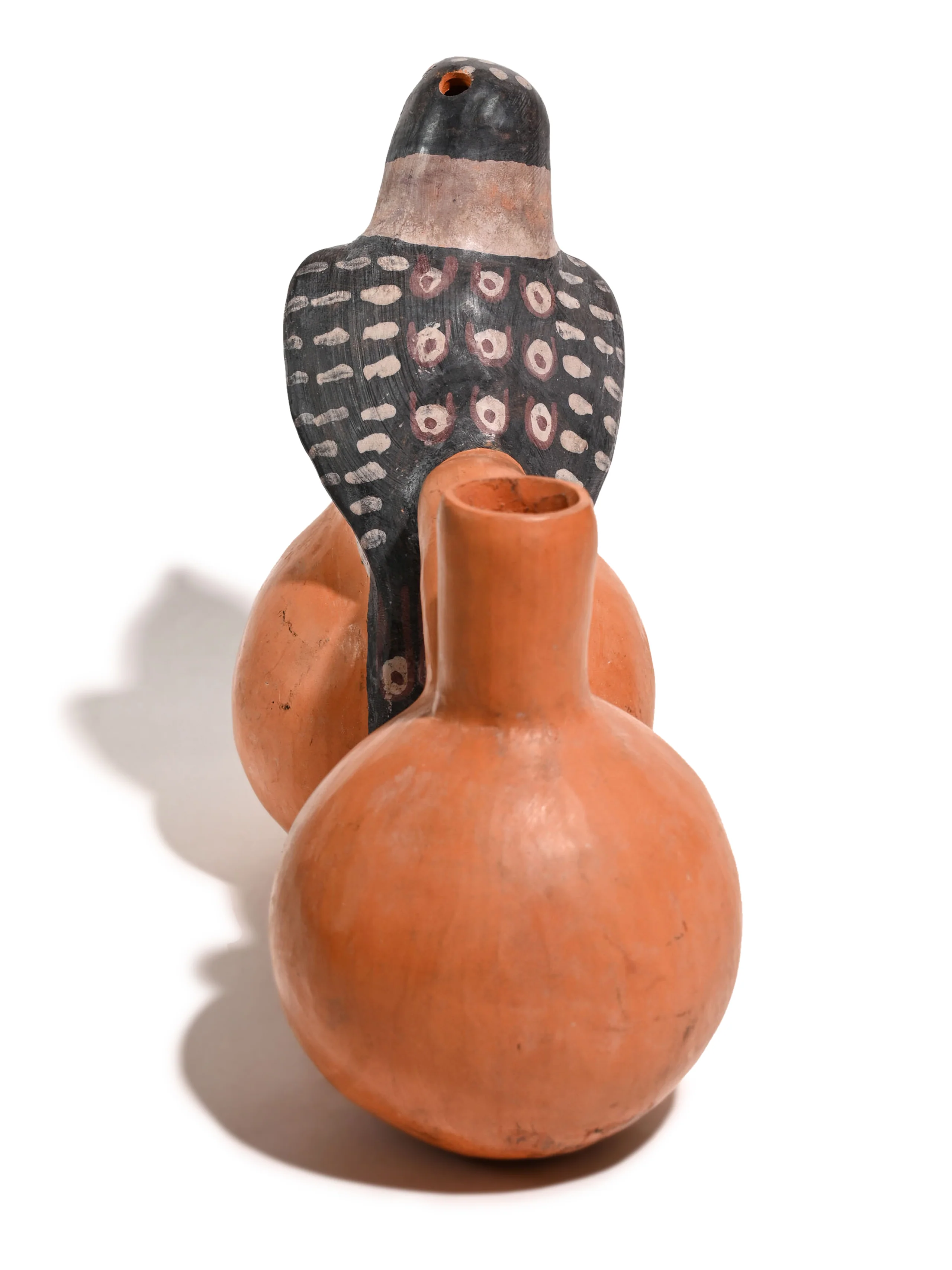 Huaco Silbador-Peruvian Whistling Vessel - Kestrel - Image 8