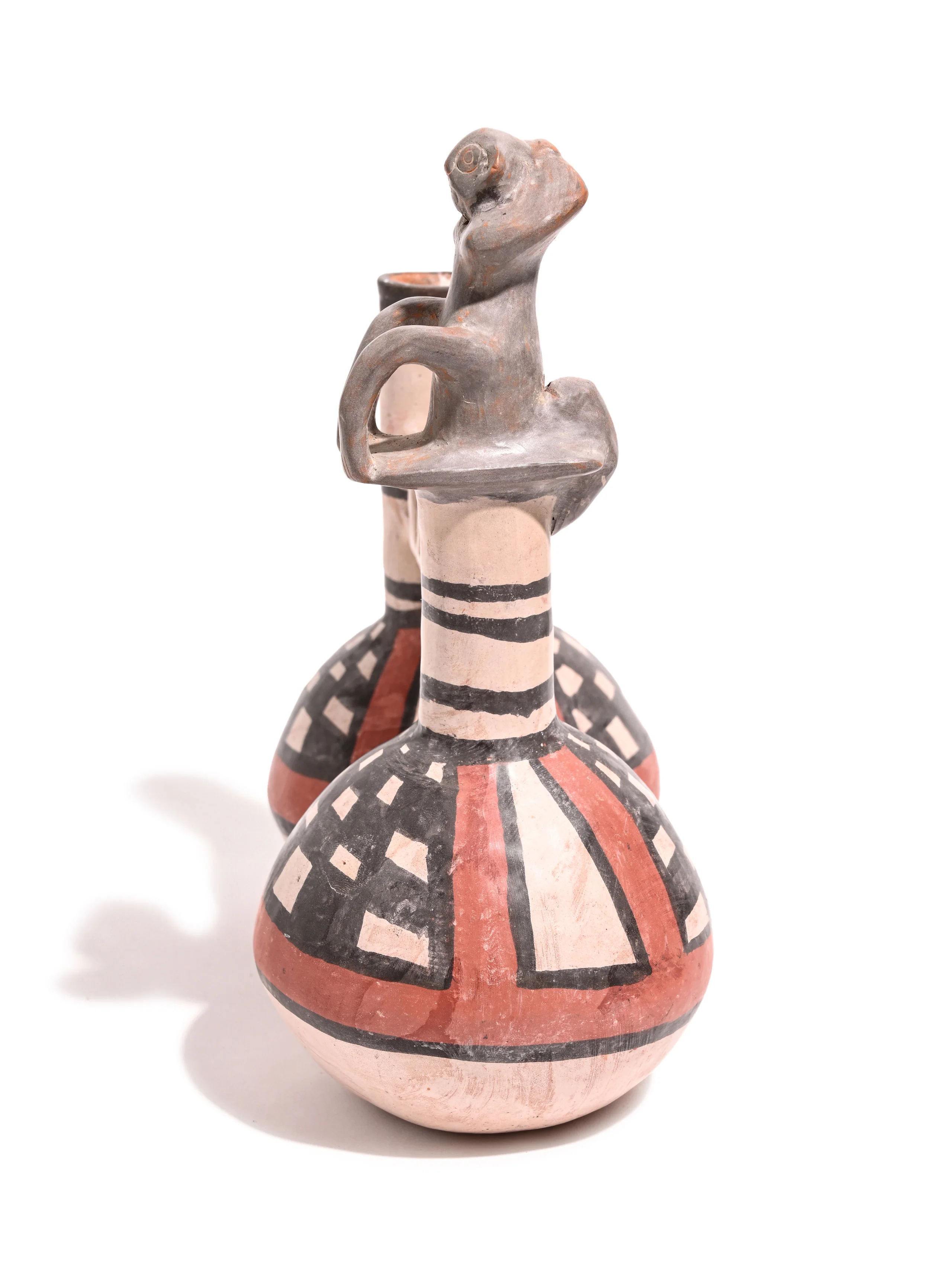 Huaco Silbador-Peruvian Whistling Vessel - Monkey - Image 16