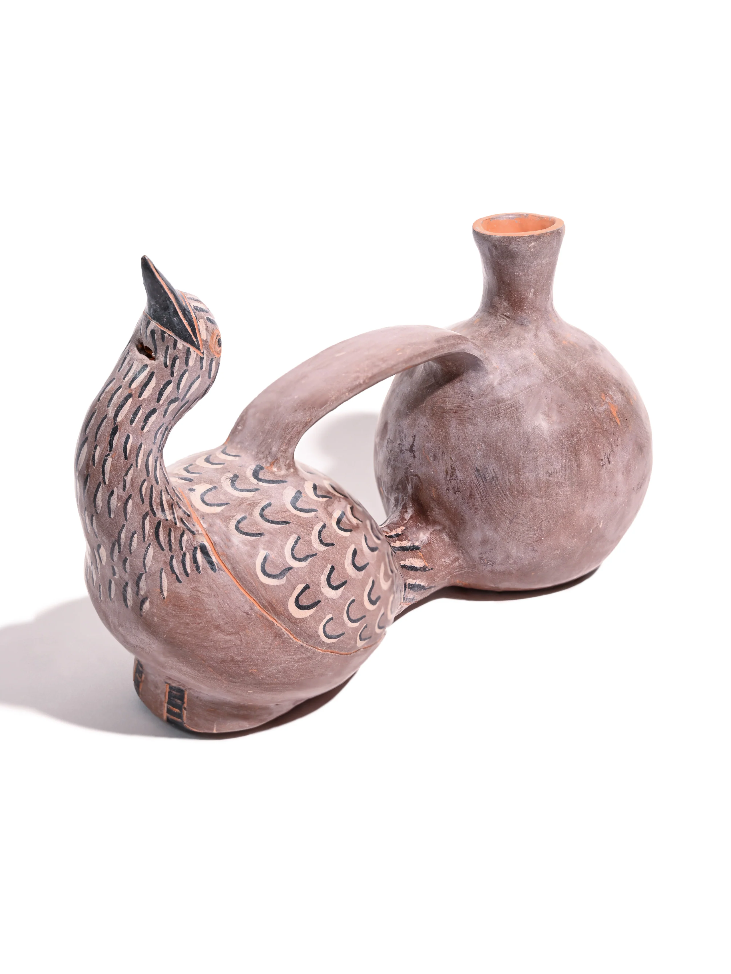 Huaco Silbador-Peruvian Whistling Vessel - Partridge