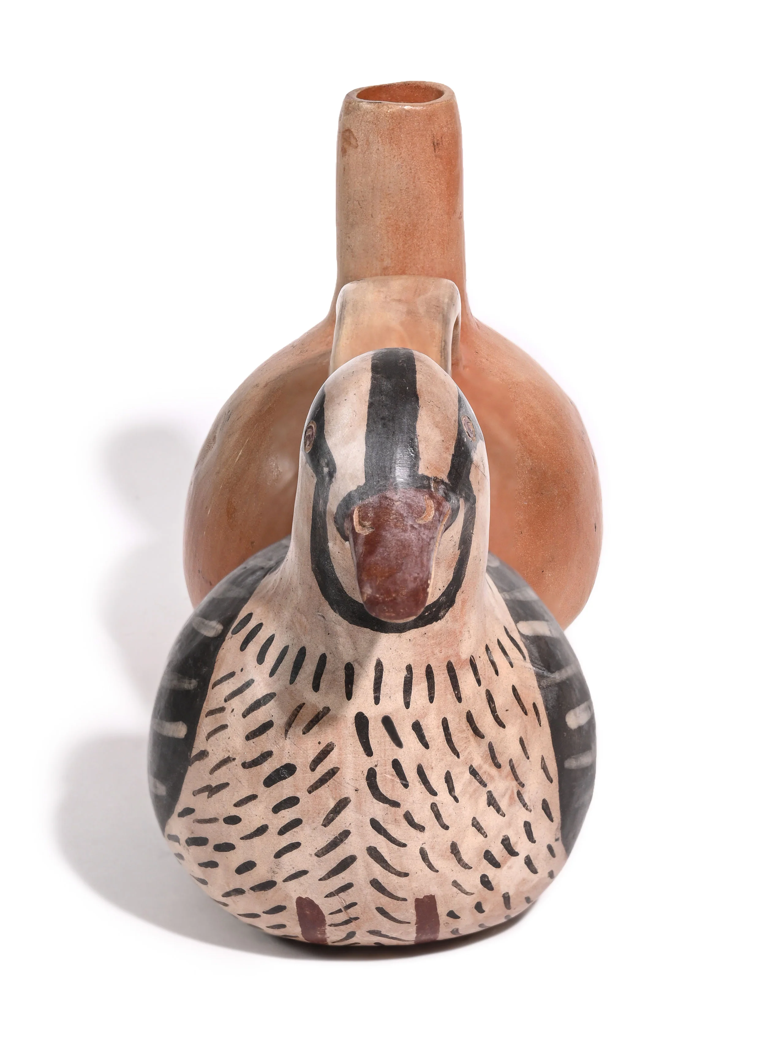 Huaco Silbador-Peruvian Whistling Vessel - River Duck - Image 2