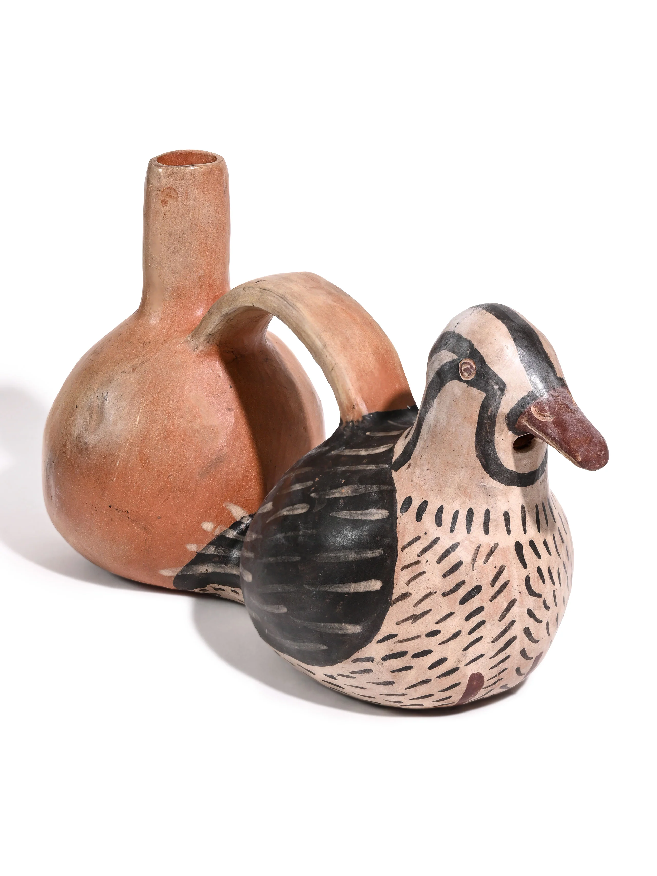 Huaco Silbador-Peruvian Whistling Vessel - River Duck - Image 4