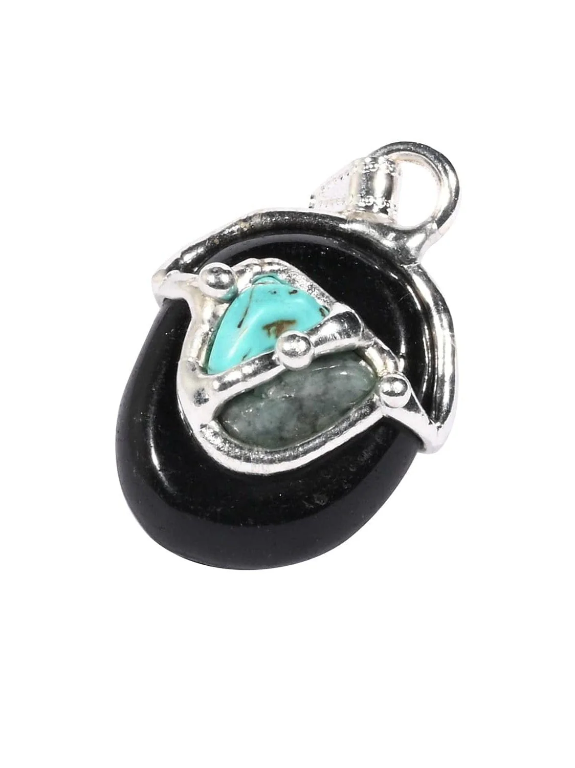 Keep Me Safe Gem Drop Pendant - Image 2