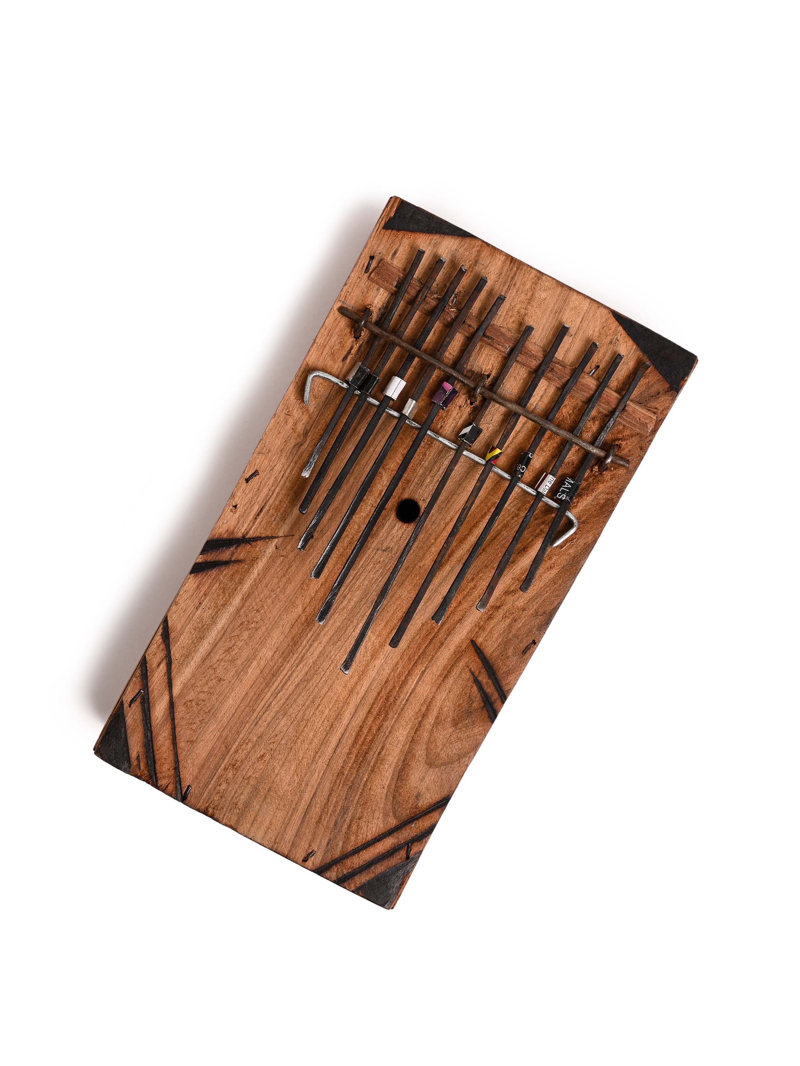 Kenyan Wooden Kalimba Thumb Piano - Image 3