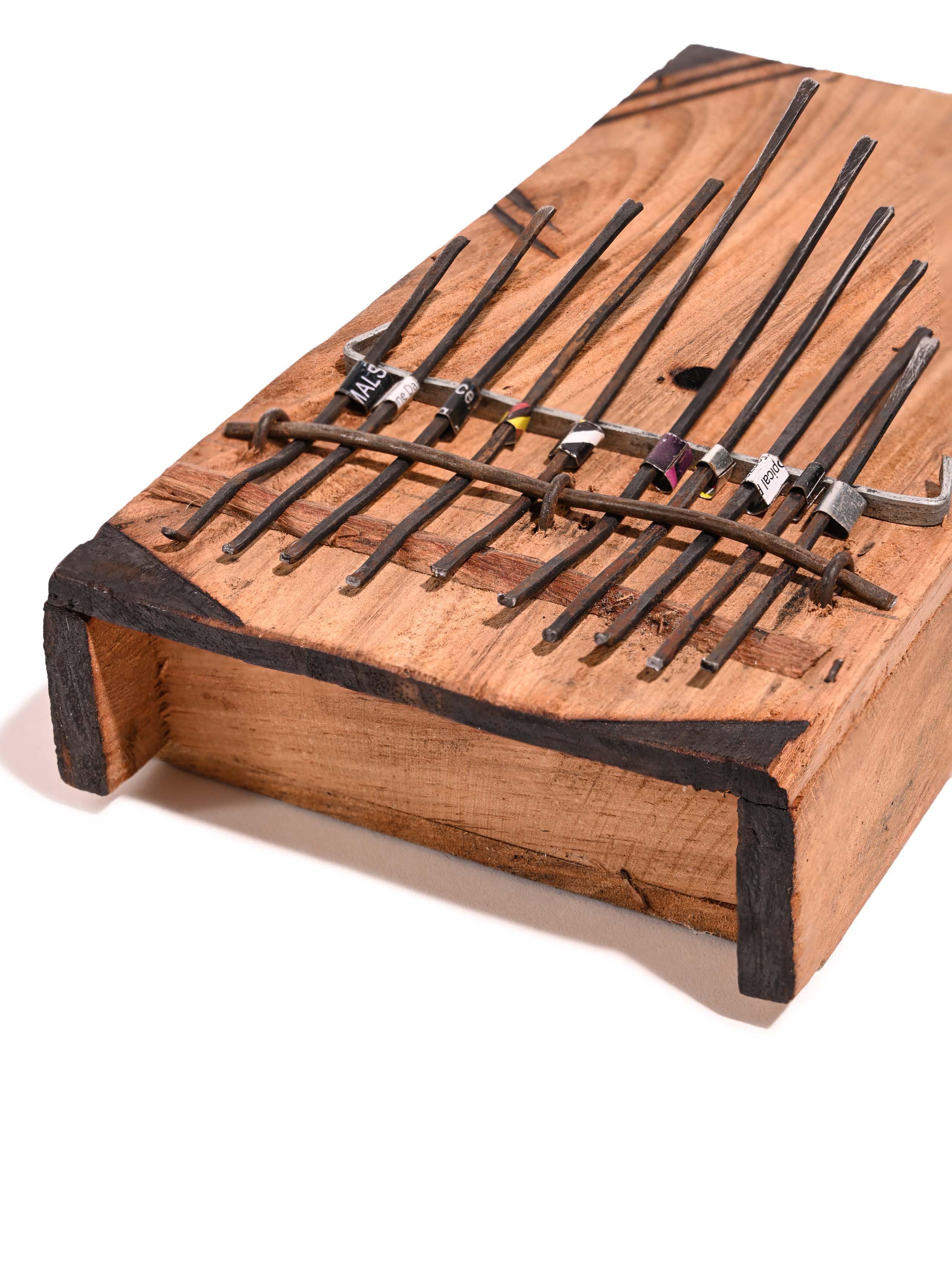 Kenyan Wooden Kalimba Thumb Piano - Image 4