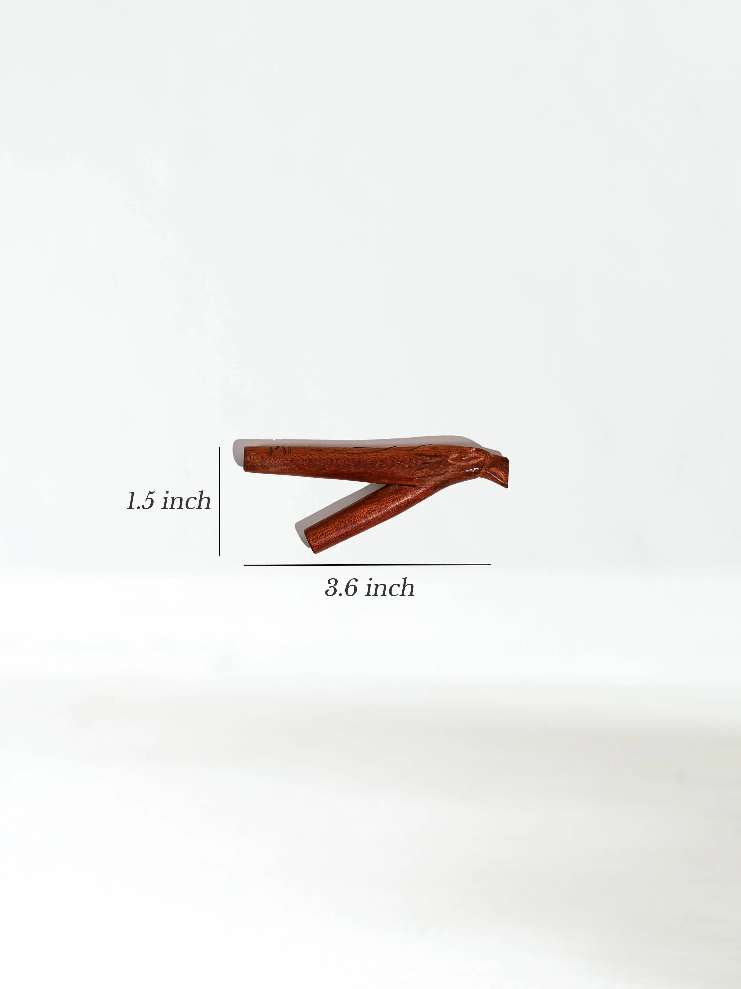 Kuripe Pipe of Palo Sangre Wood - Image 12