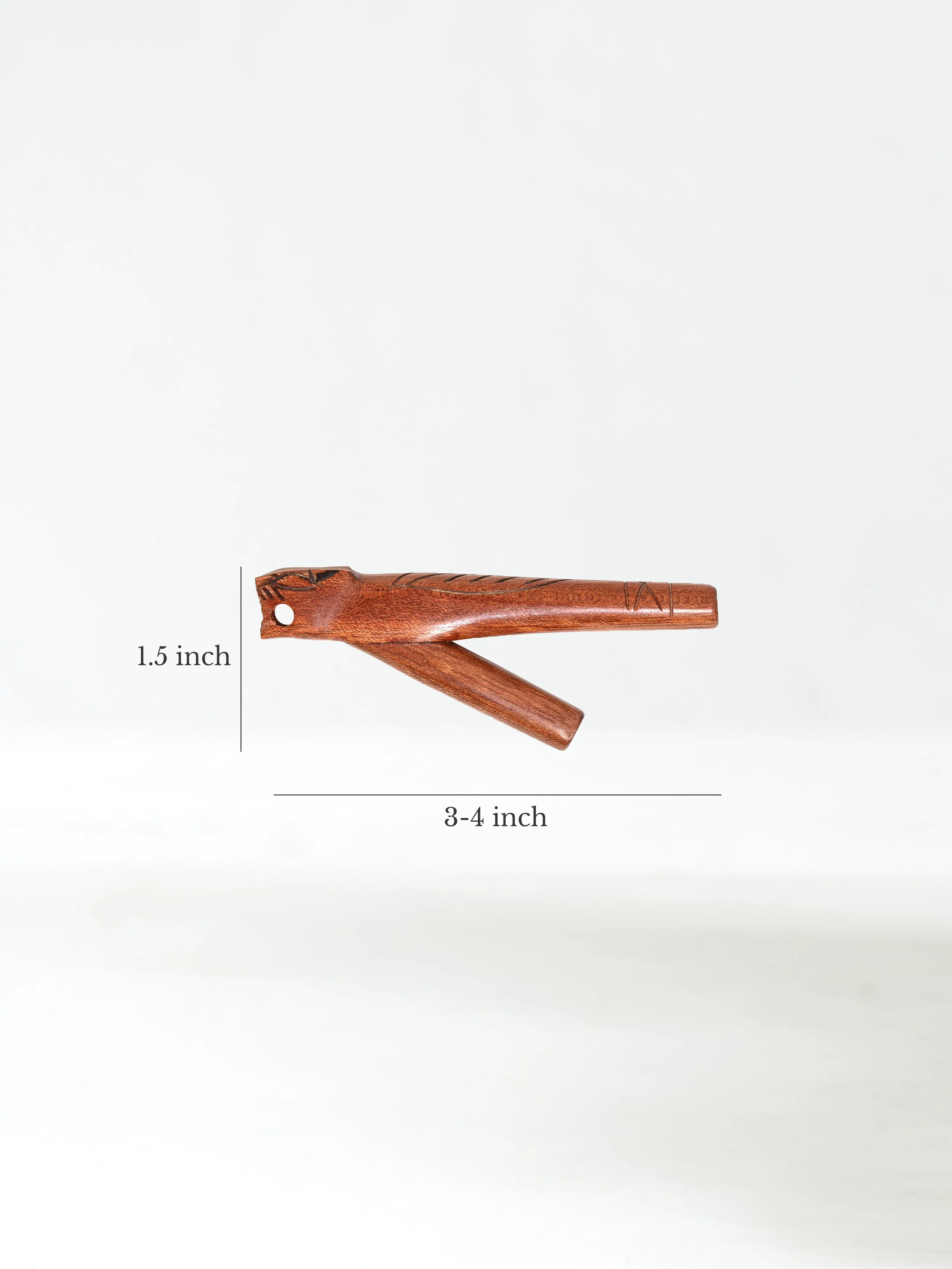 Kuripe Pipe of Palo Sangre Wood - Image 4