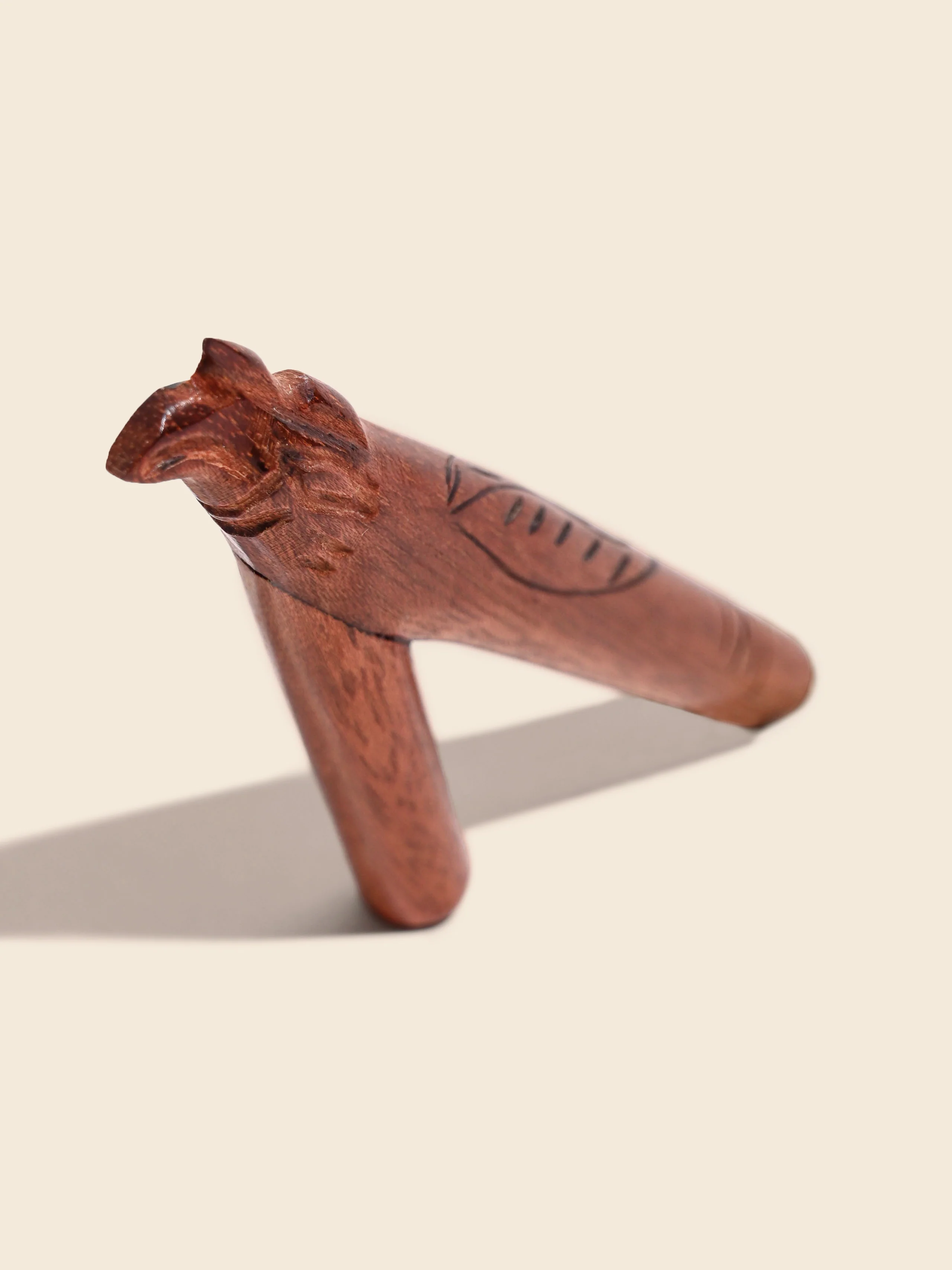 Kuripe Pipe of Palo Sangre Wood - Image 5