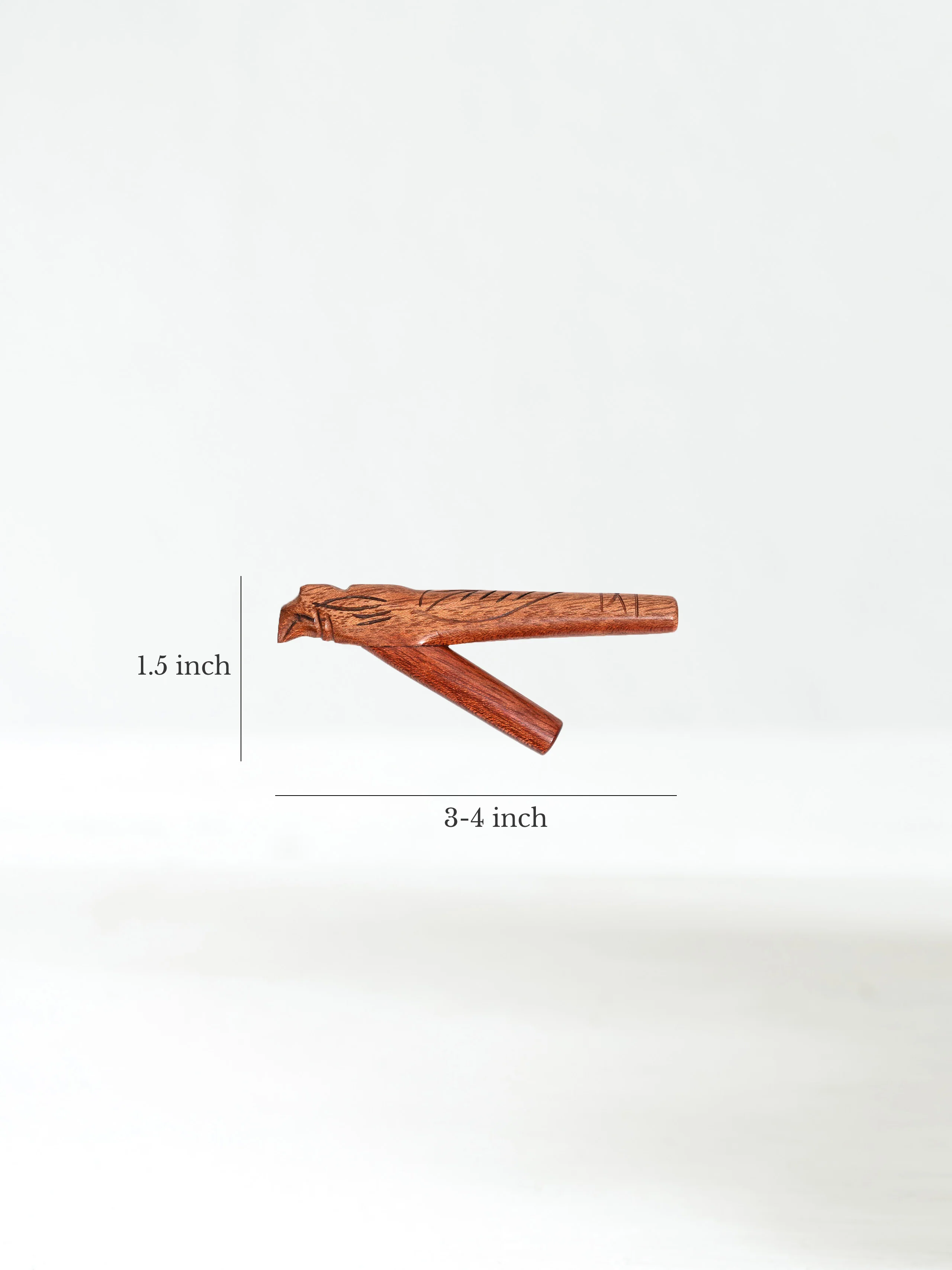 Kuripe Pipe of Palo Sangre Wood - Image 8