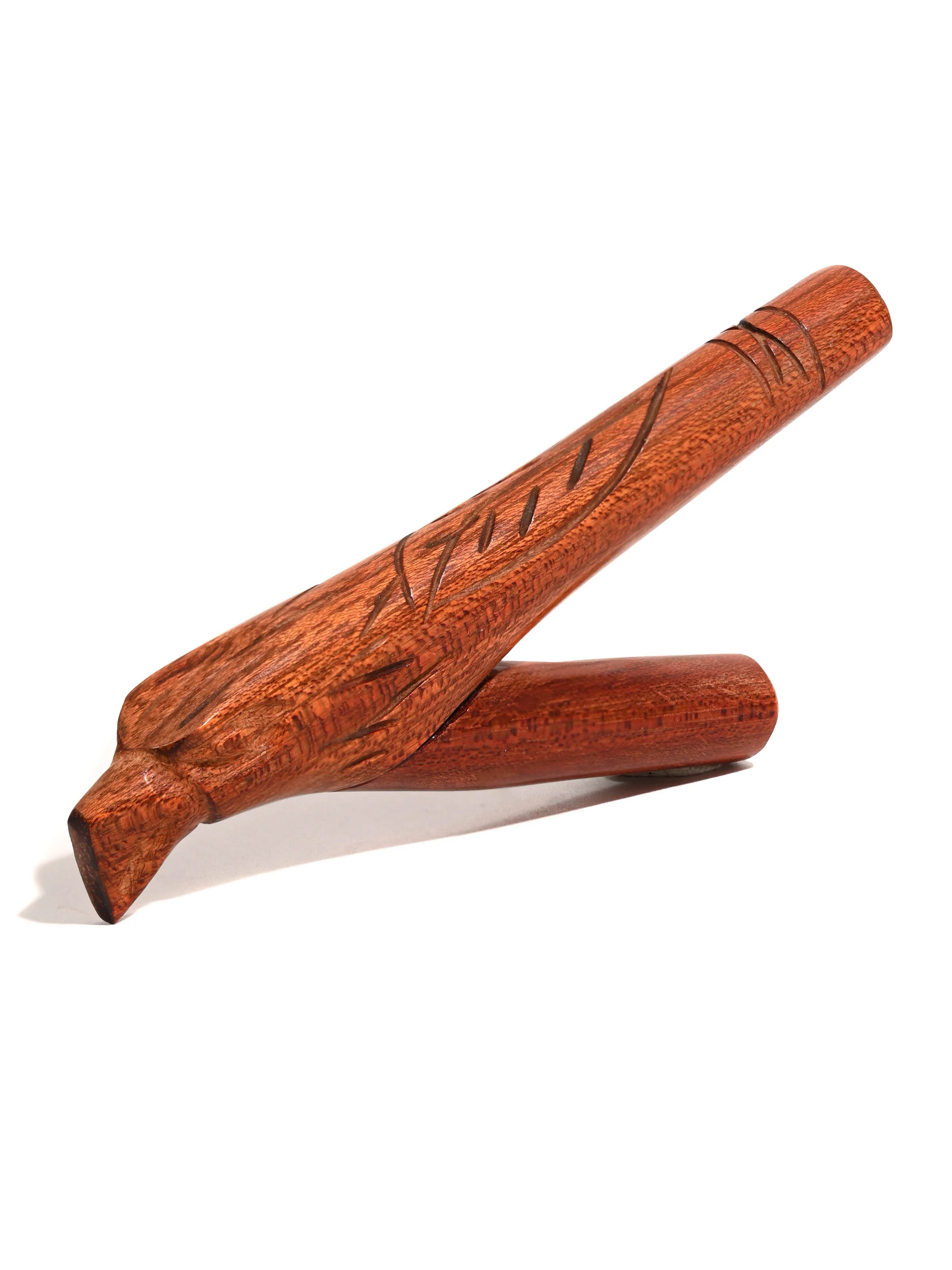 Kuripe Pipe of Palo Sangre Wood - Image 9
