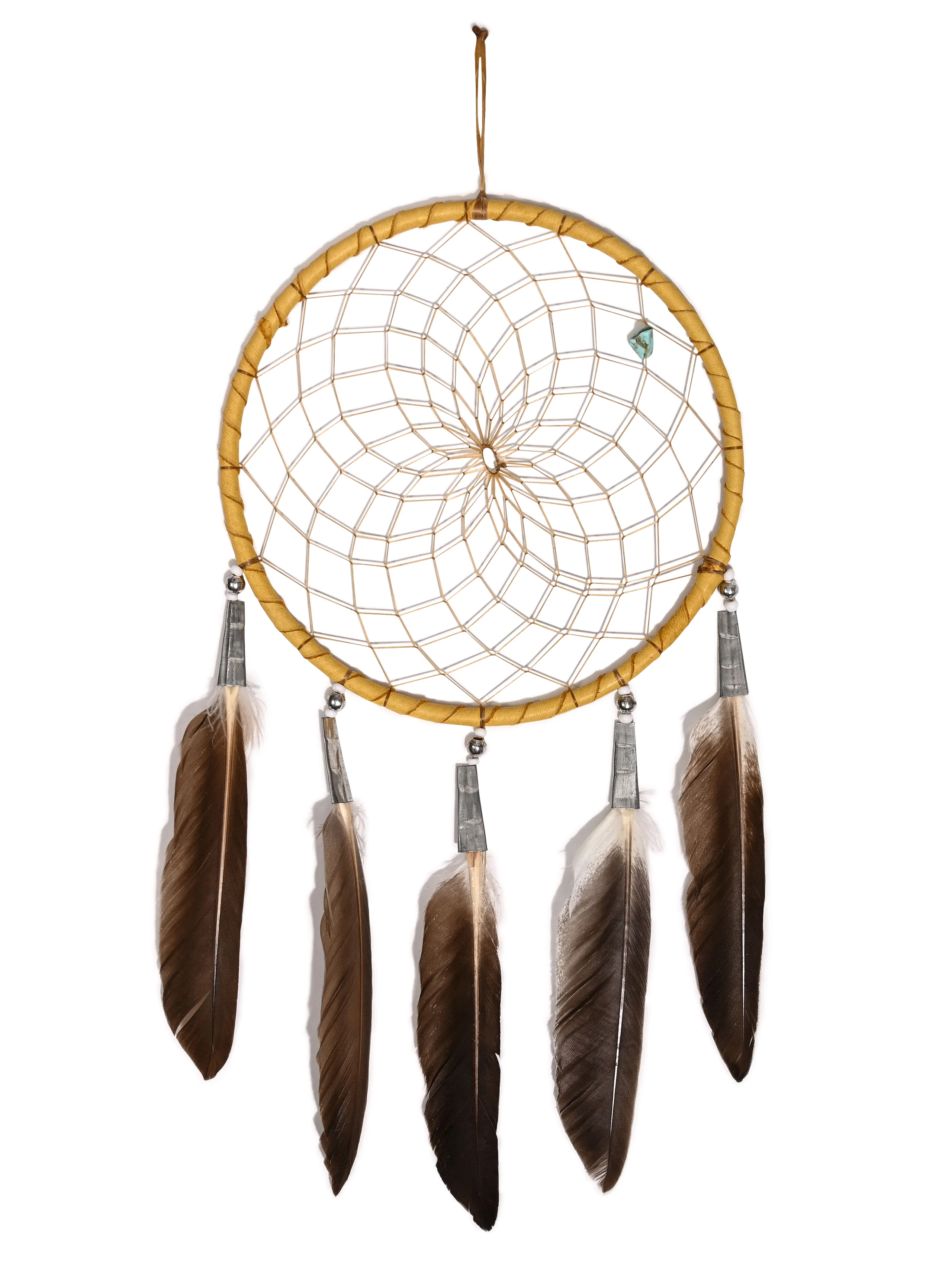 6" Turquoise Stone Dreamcatcher - Image 13