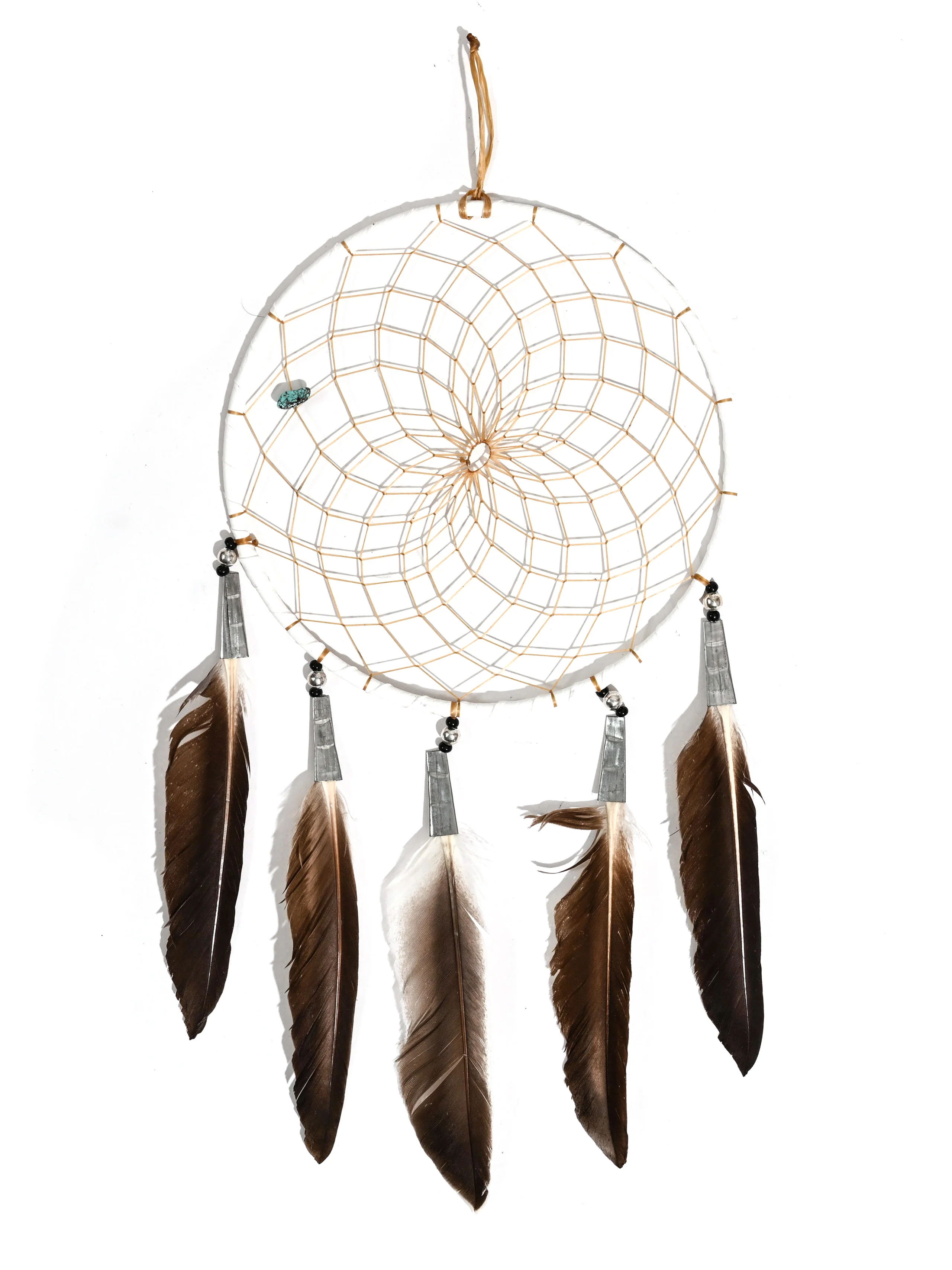 6" Turquoise Stone Dreamcatcher - Image 16