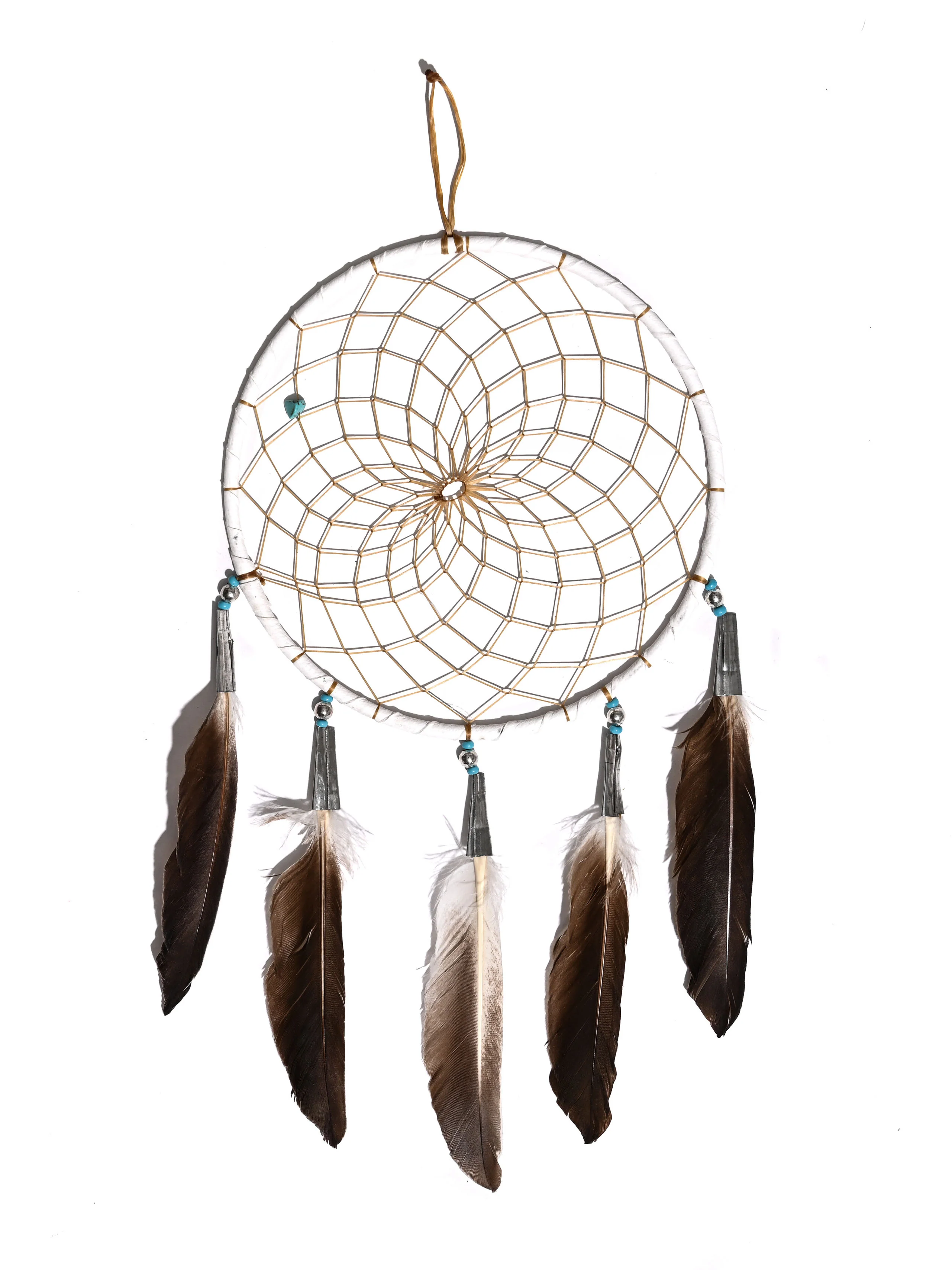 6" Turquoise Stone Dreamcatcher - Image 18