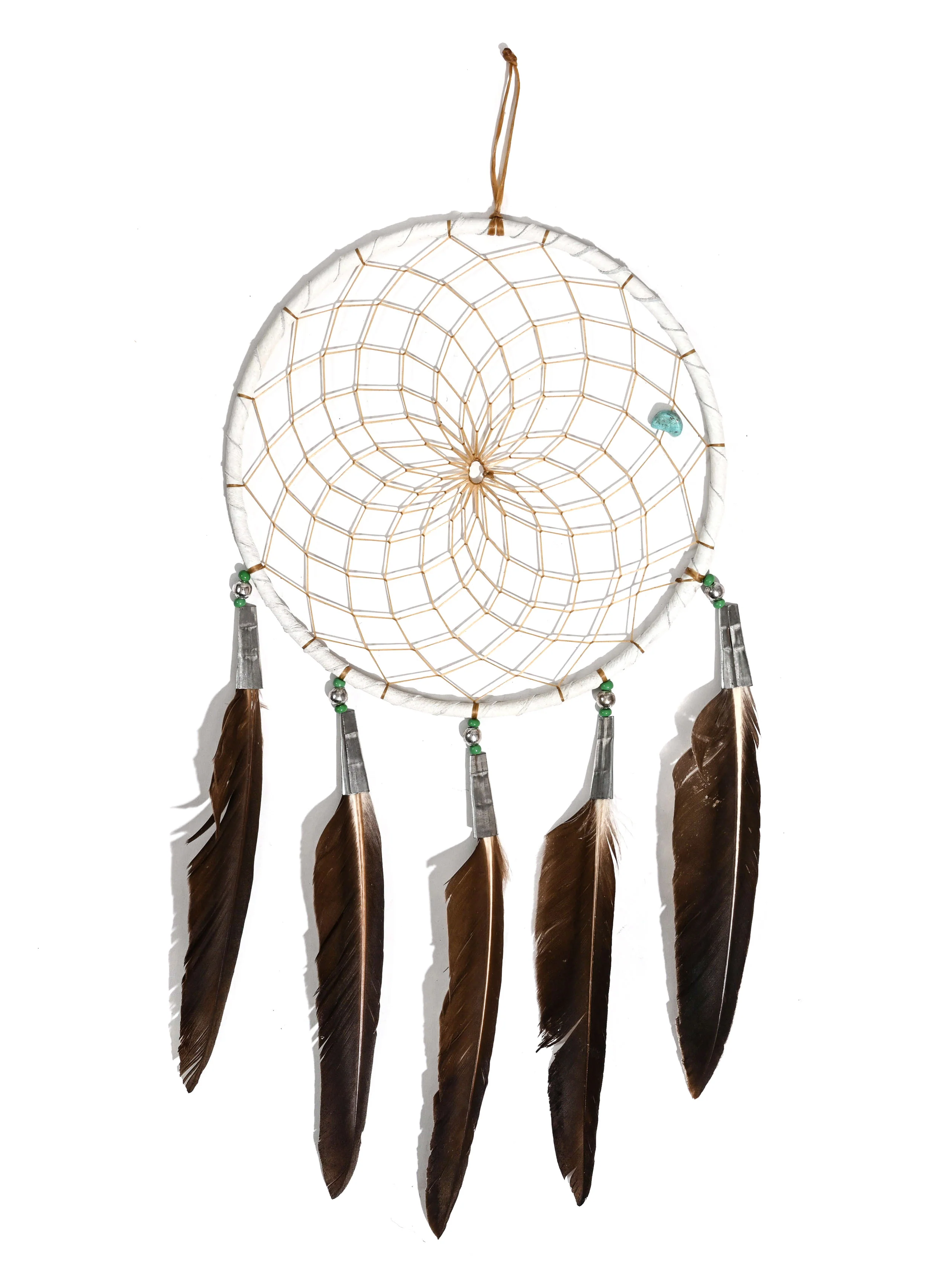 6" Turquoise Stone Dreamcatcher - Image 19