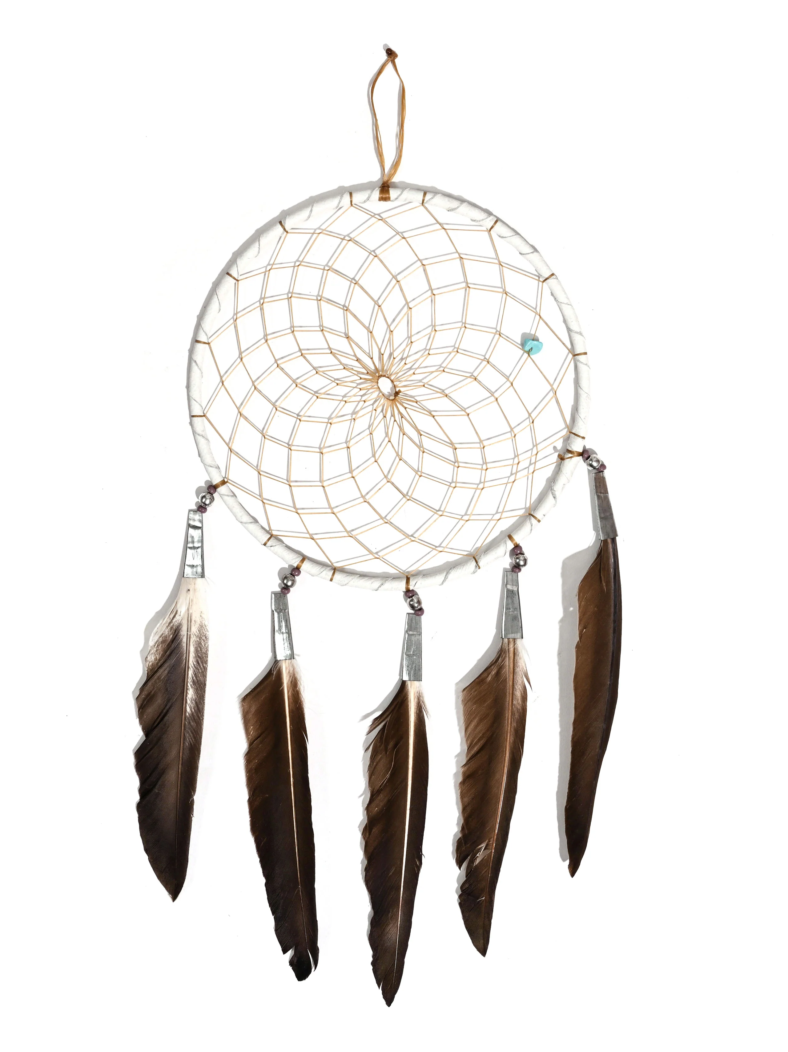 6" Turquoise Stone Dreamcatcher - Image 20
