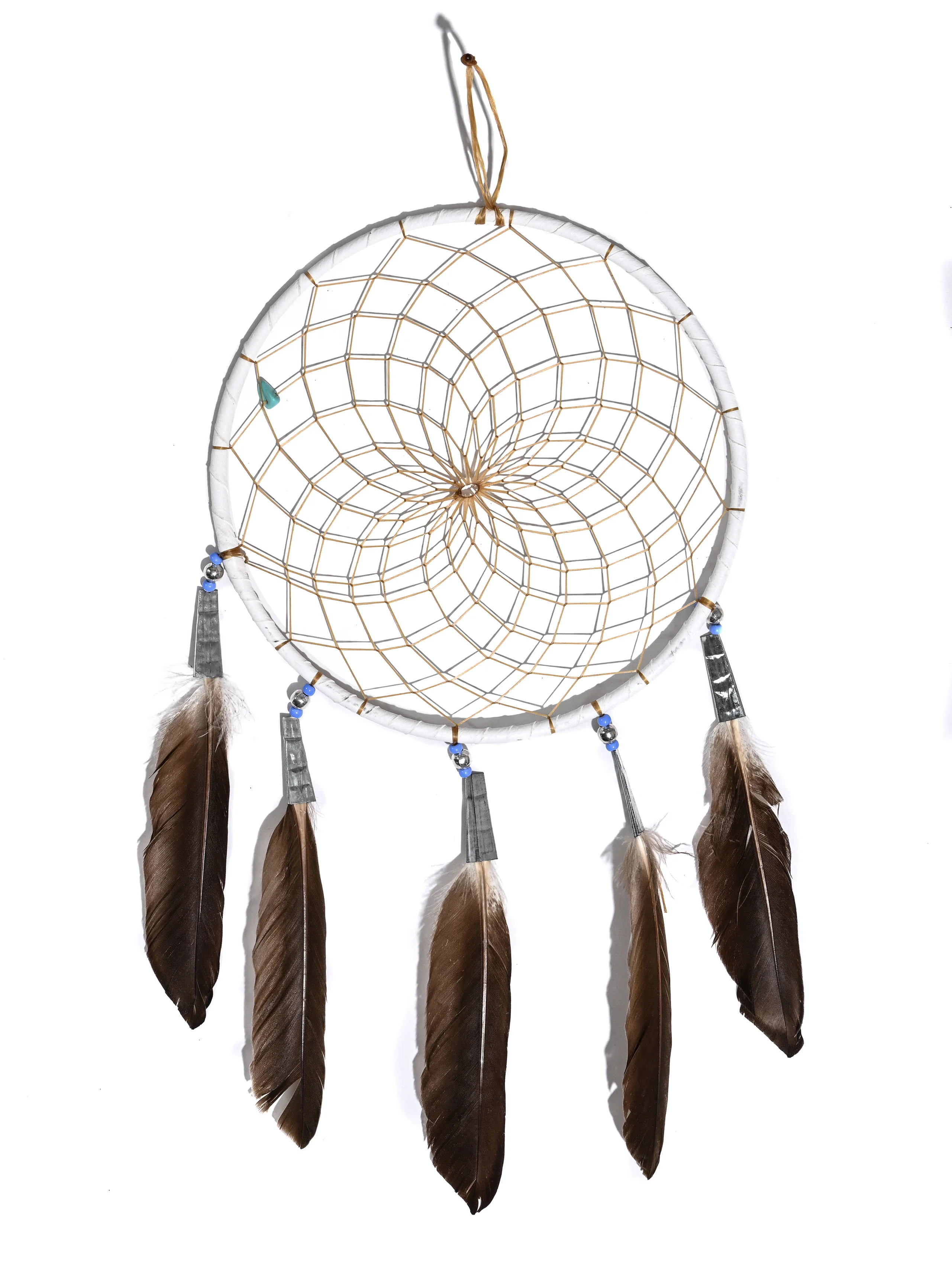 6" Turquoise Stone Dreamcatcher - Image 21