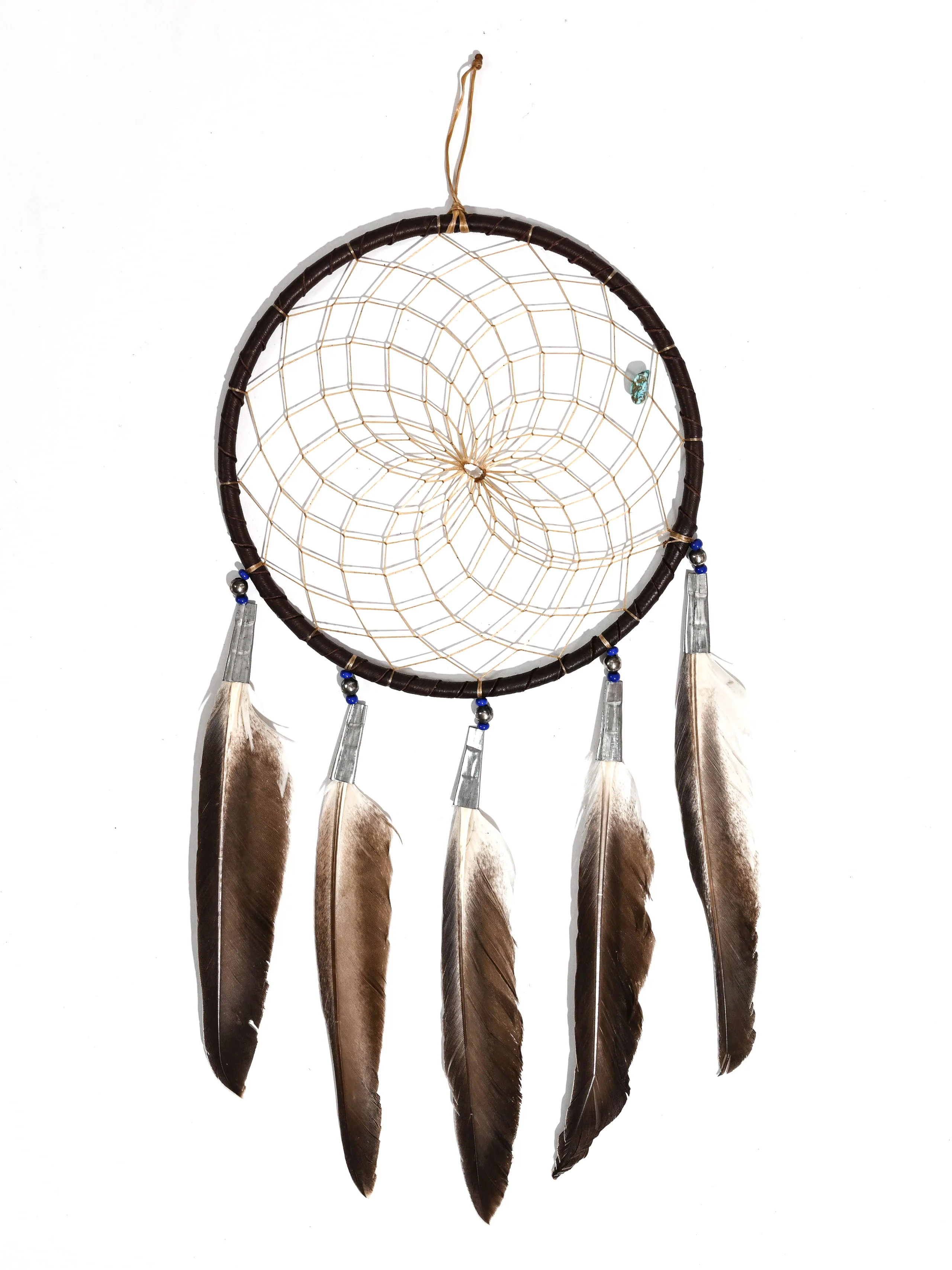 6" Turquoise Stone Dreamcatcher - Image 4