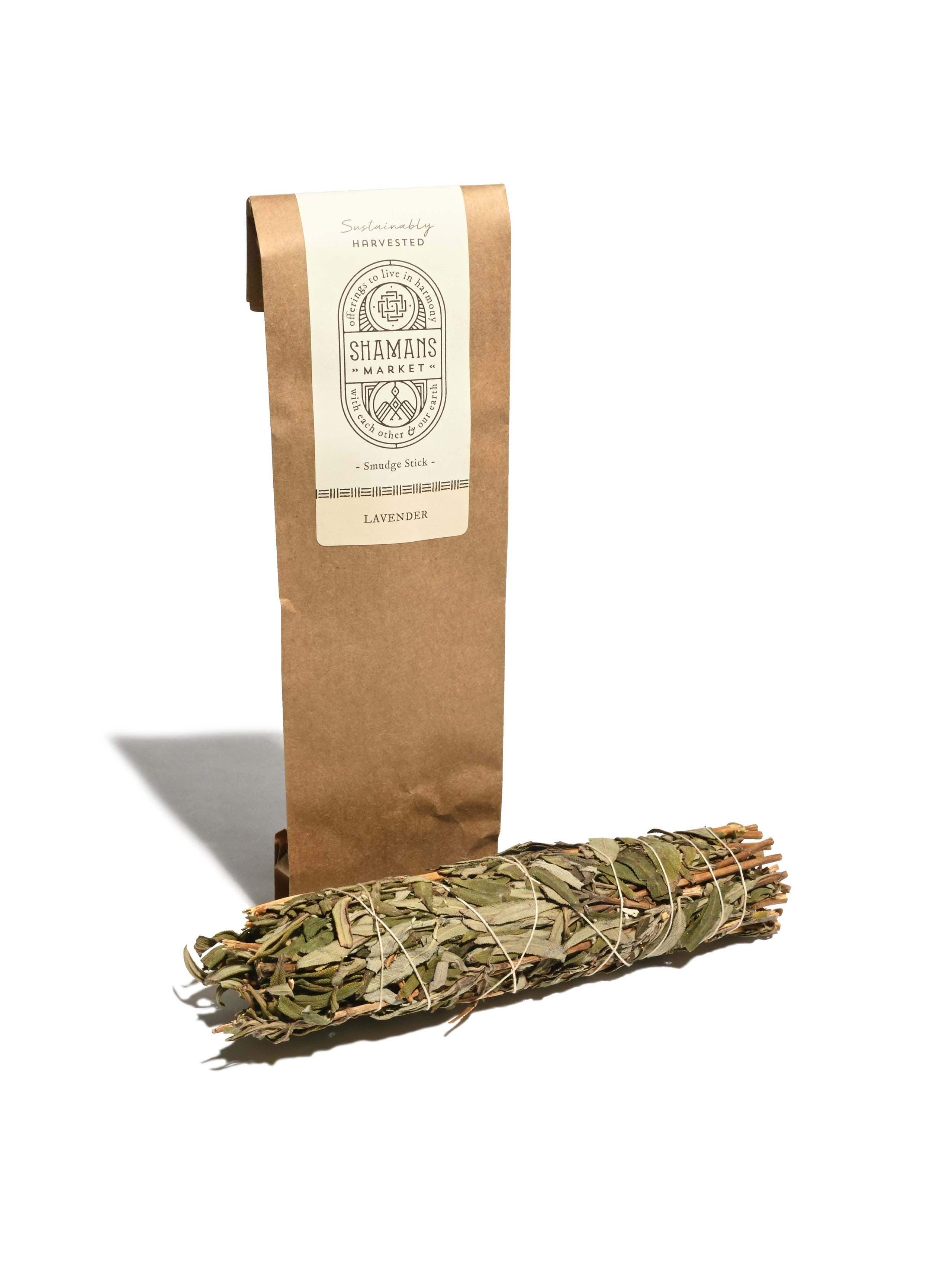 Lavender Smudge Stick 7-8 inch