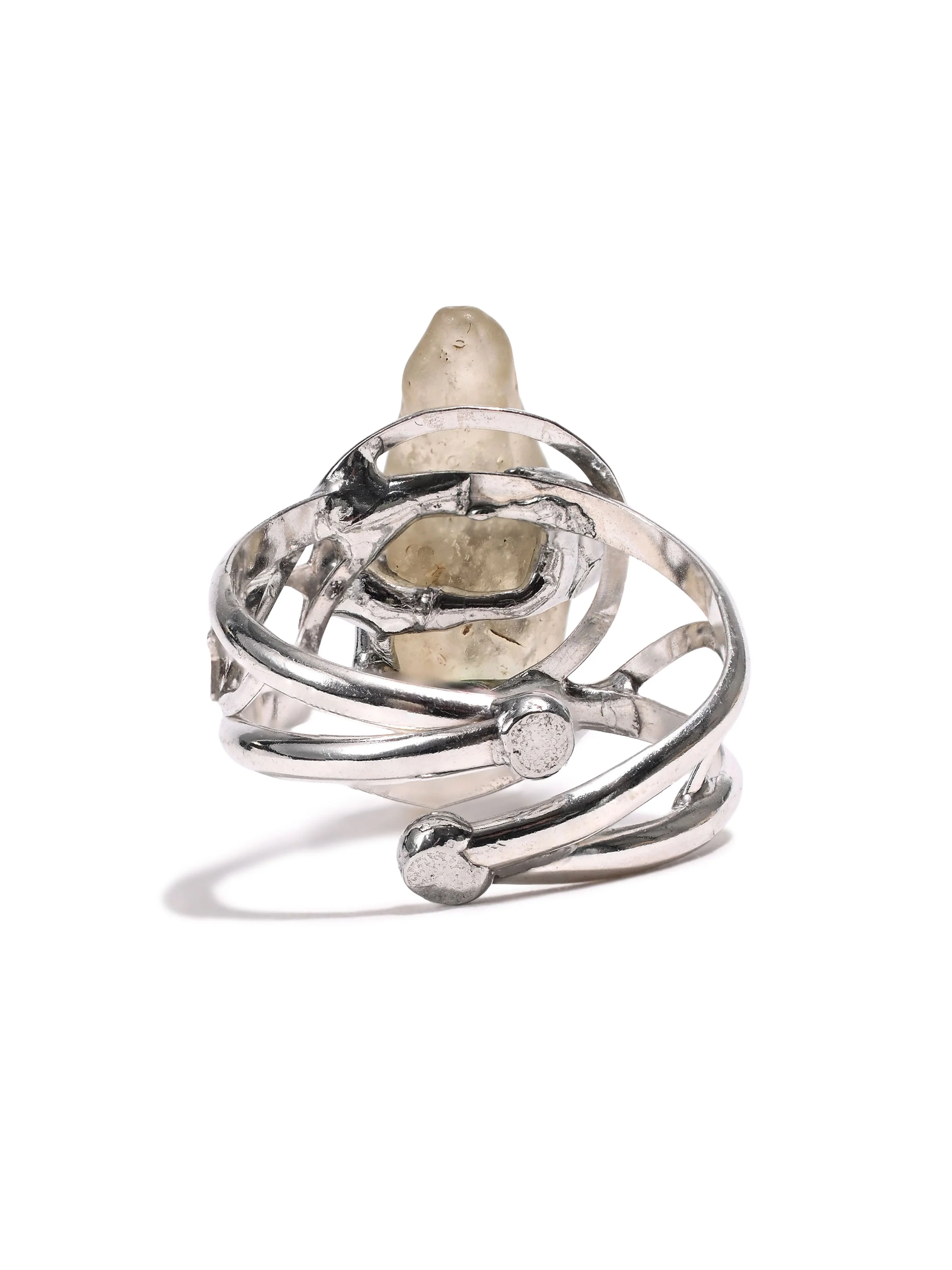 Libyan Desert Glass Ring - Image 3