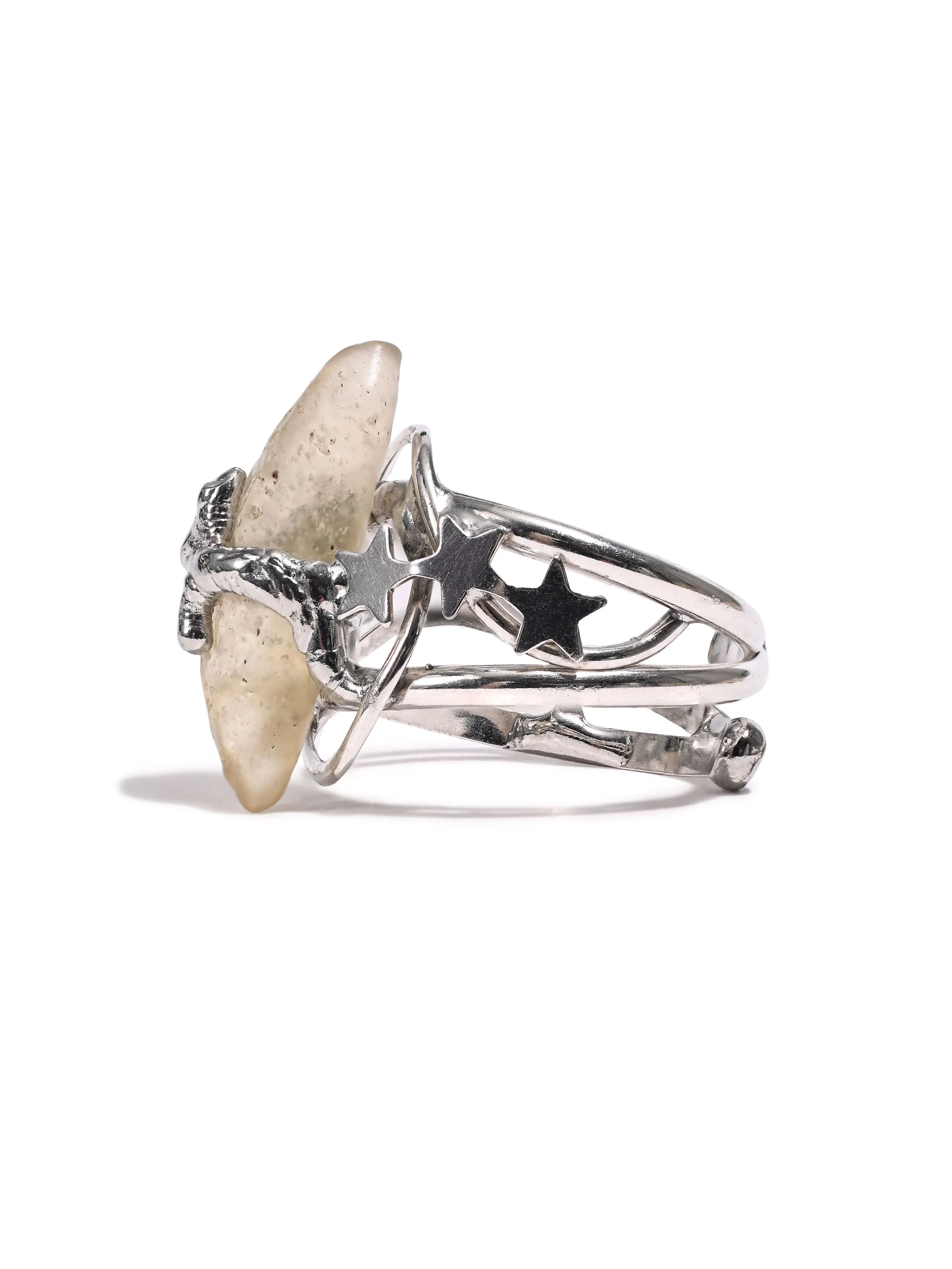 Libyan Desert Glass Ring - Image 4