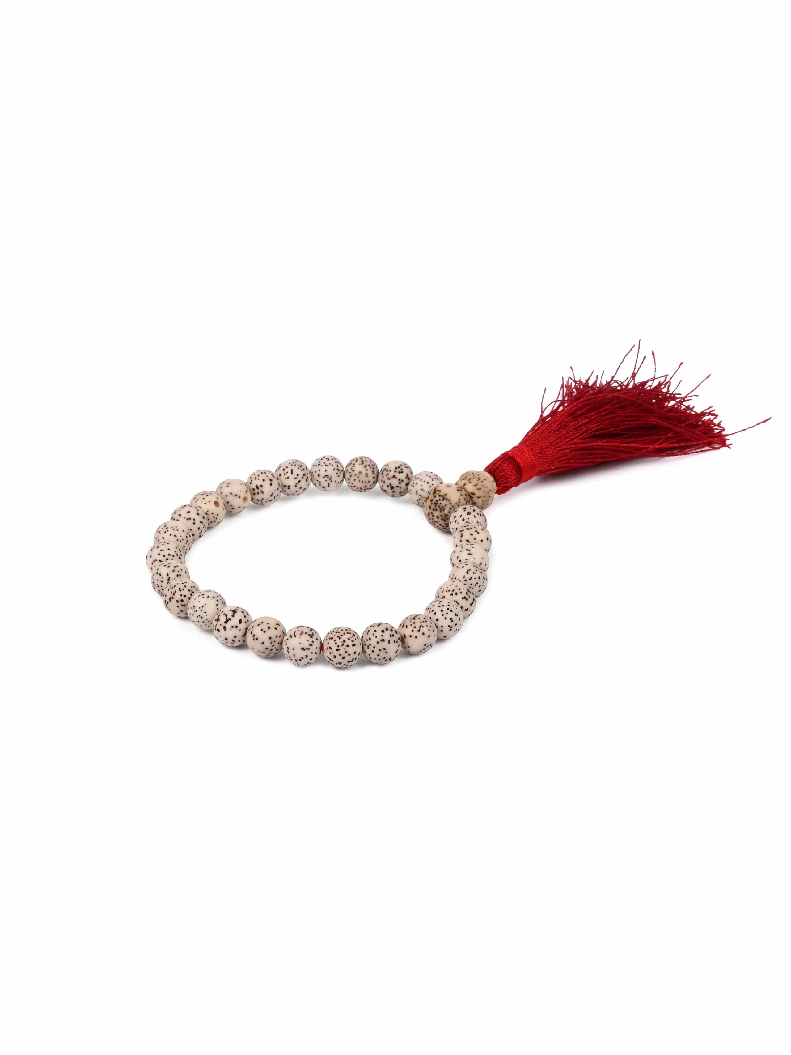 Lotus Seed Wrist Mala - Image 2