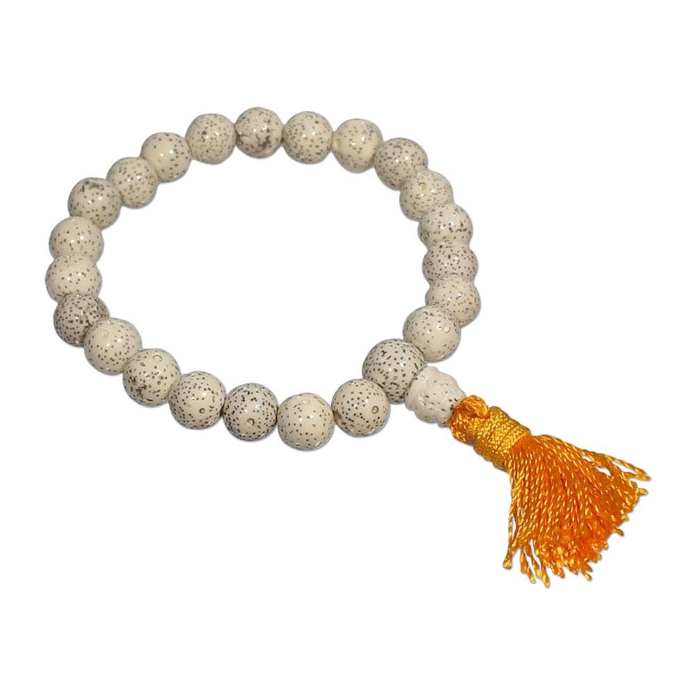 Lotus Seed Wrist Mala - Image 4