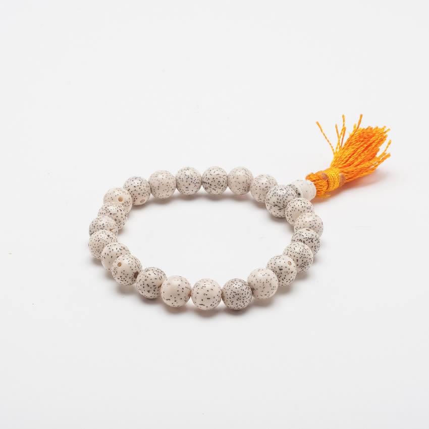 Lotus Seed Wrist Mala - Image 5