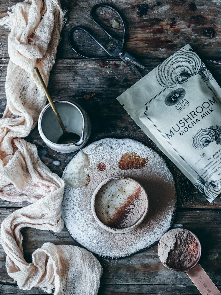 MUSHROOM MOCHA MILK: Longevity Milk - Image 2