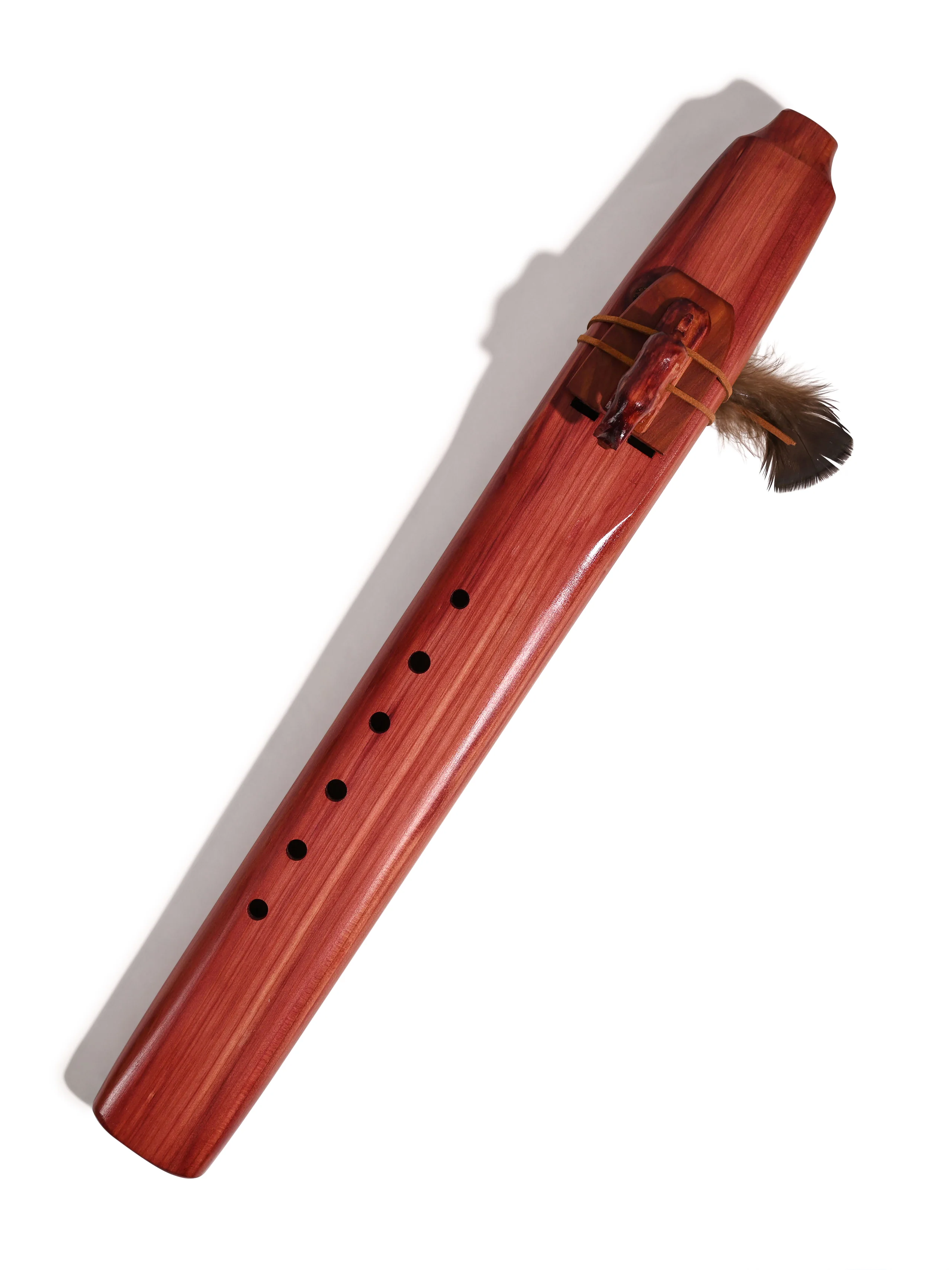 Native American Made Cedar Drone Flute - Image 12