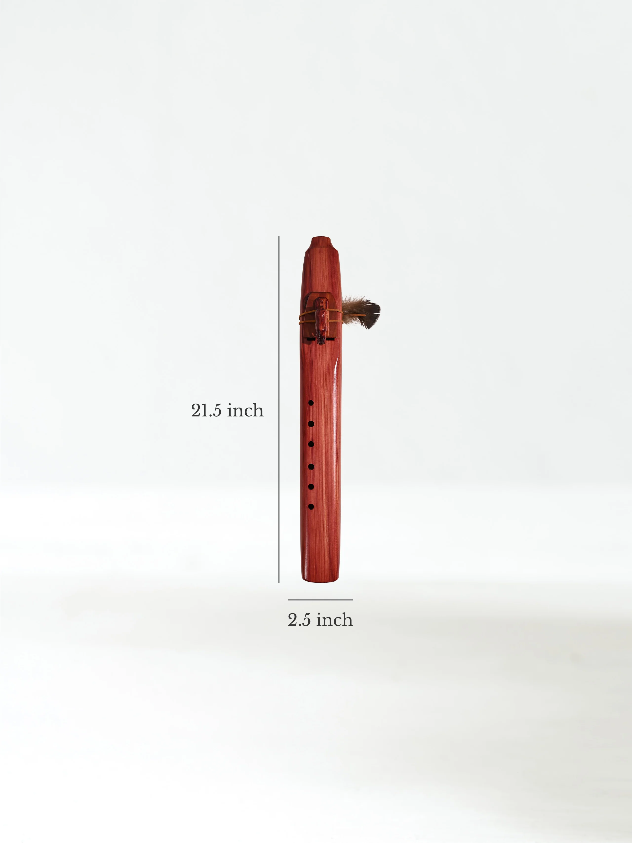Native American Made Cedar Drone Flute - Image 15