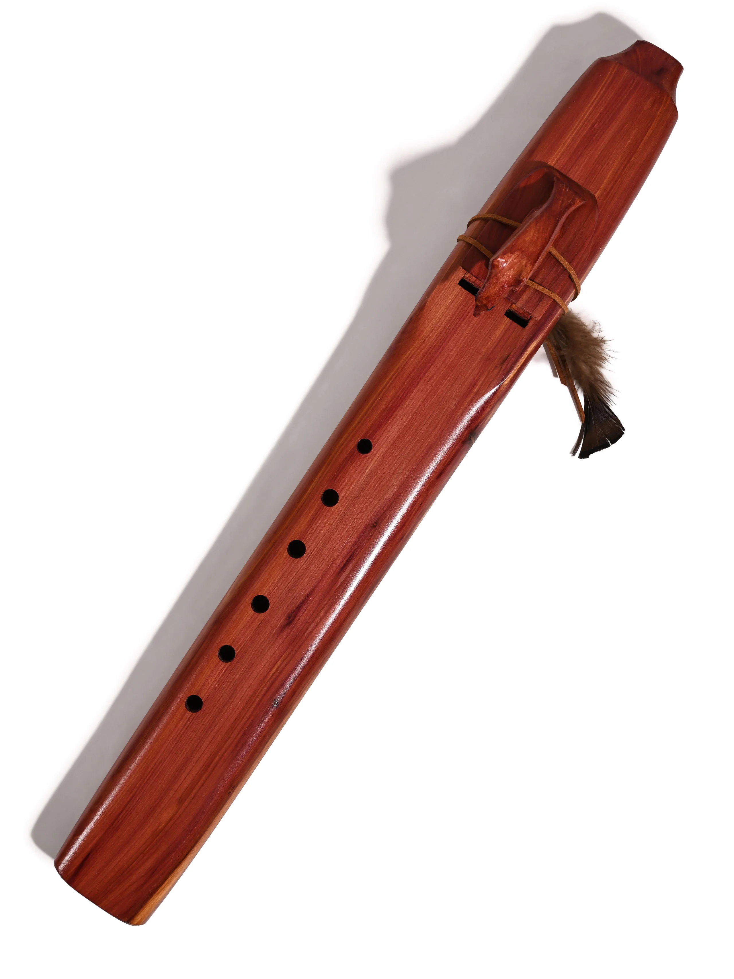 Native American Made Cedar Drone Flute - Image 17