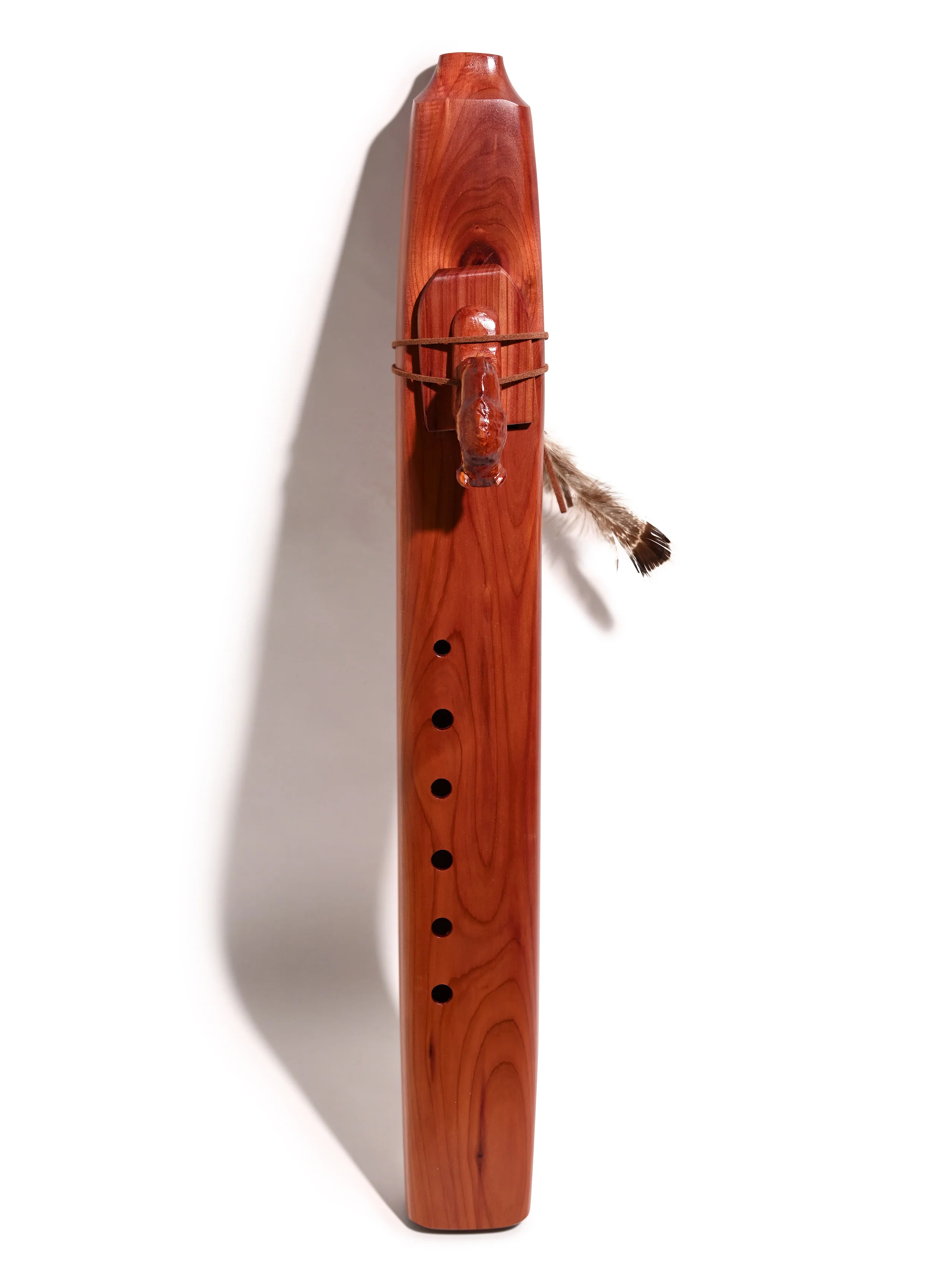 Native American Made Cedar Drone Flute - Image 2