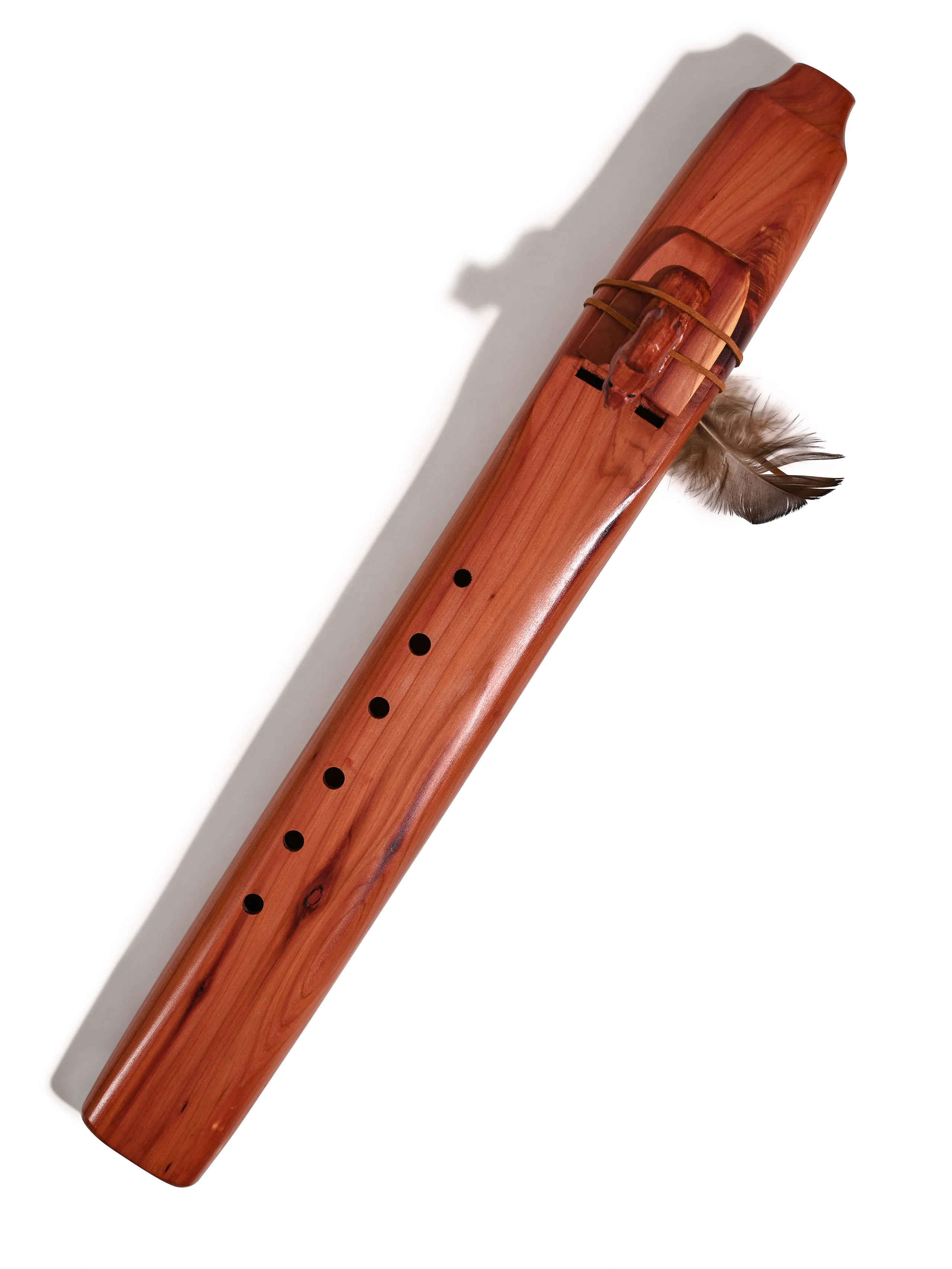 Native American Made Cedar Drone Flute - Image 21